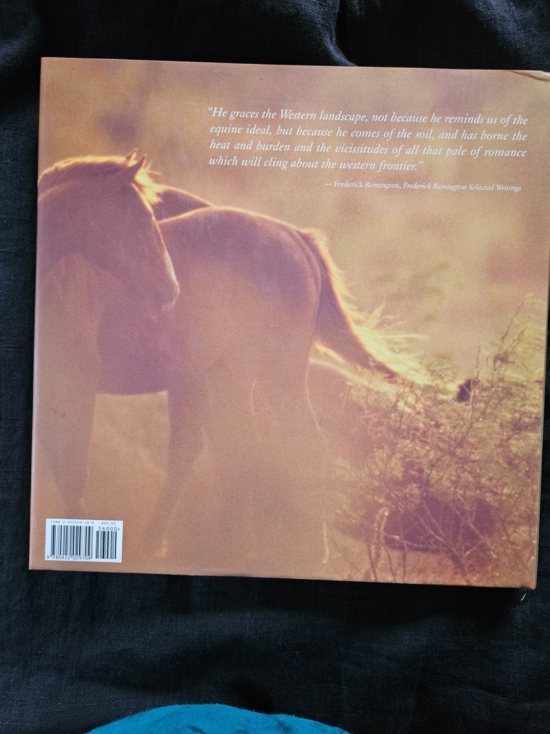The Western Horse A Photographic Anthology Hardback Book