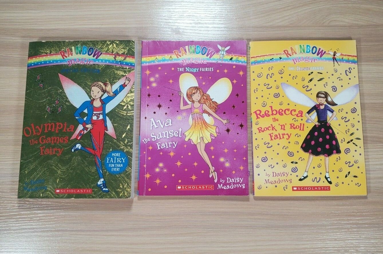 Rainbow Magic Fairy Lot of3 Books by Daisy Meadows Olympia the Games Fairy