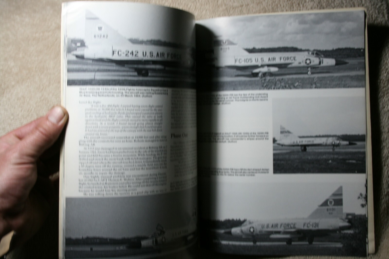 F-102 Delta Dagger in Europe Squadron Signal Book 6050 Very Good Condition