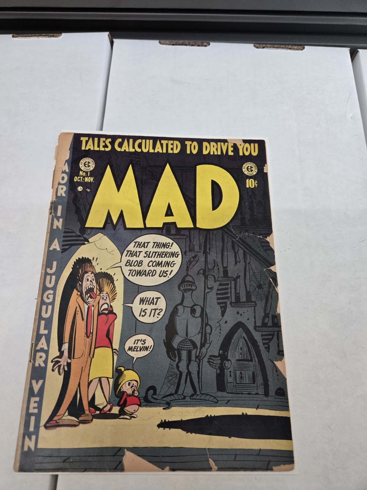 MAD Magazine #1 OCT-NOV 1952 EC COMICS TALES CALCULATED TO DRIVE YOU MAD COMIC’S