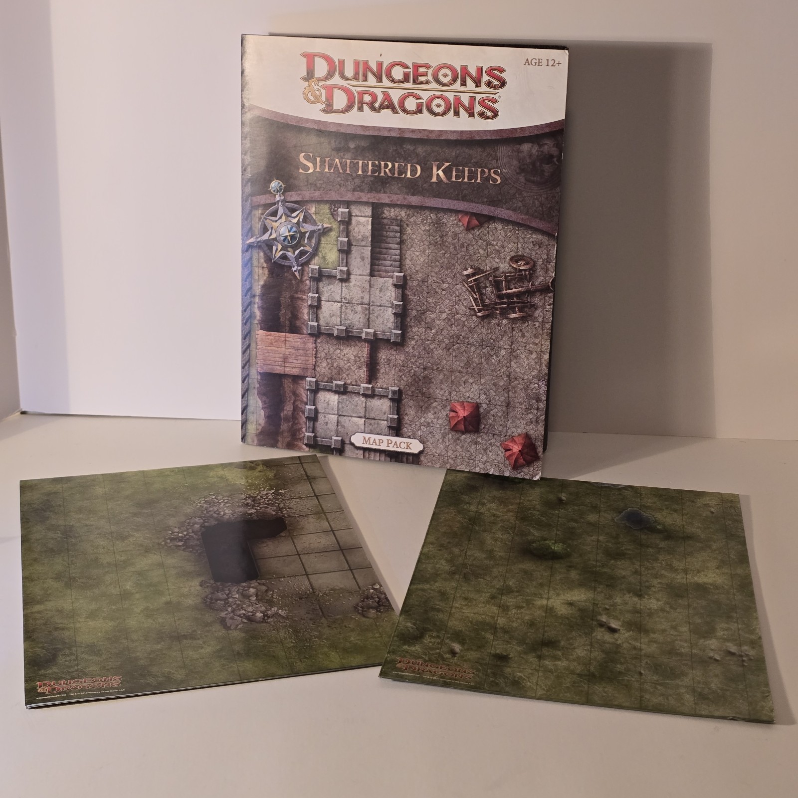 Shattered Keeps Map Pack : A Dungeons and Dragons Accessory by Wizards RPG Team