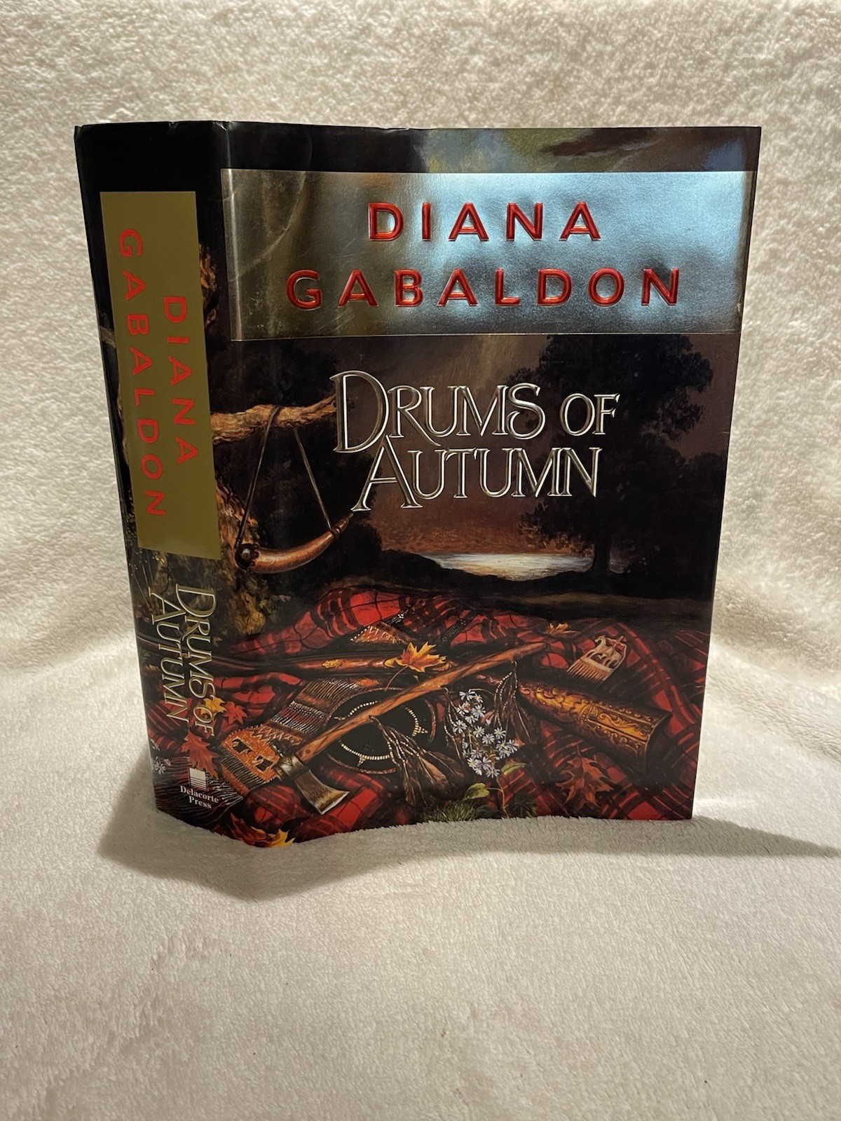 *SIGNED* Drums of Autumn – Diana Gabaldon 1st Edition OUTLANDER Series VG