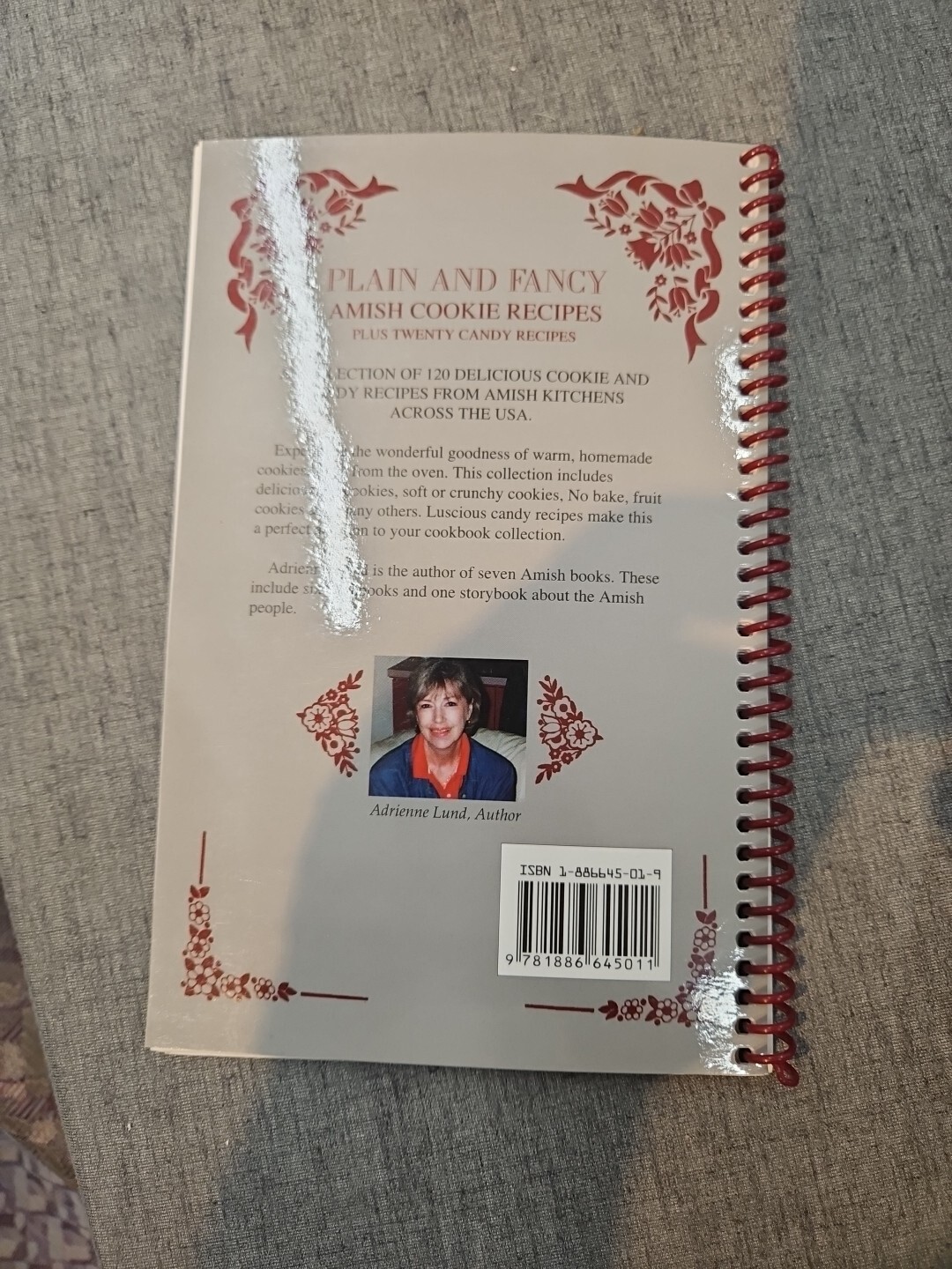 An Amish Potpourri Cookbook by Adrienne F. Lund Spiral Bound & Cookie Recipes