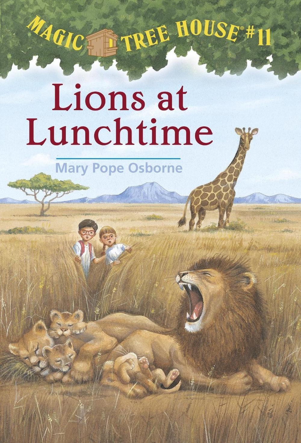 Lions at Lunchtime by Mary Pope Osborne (English) Paperback Book