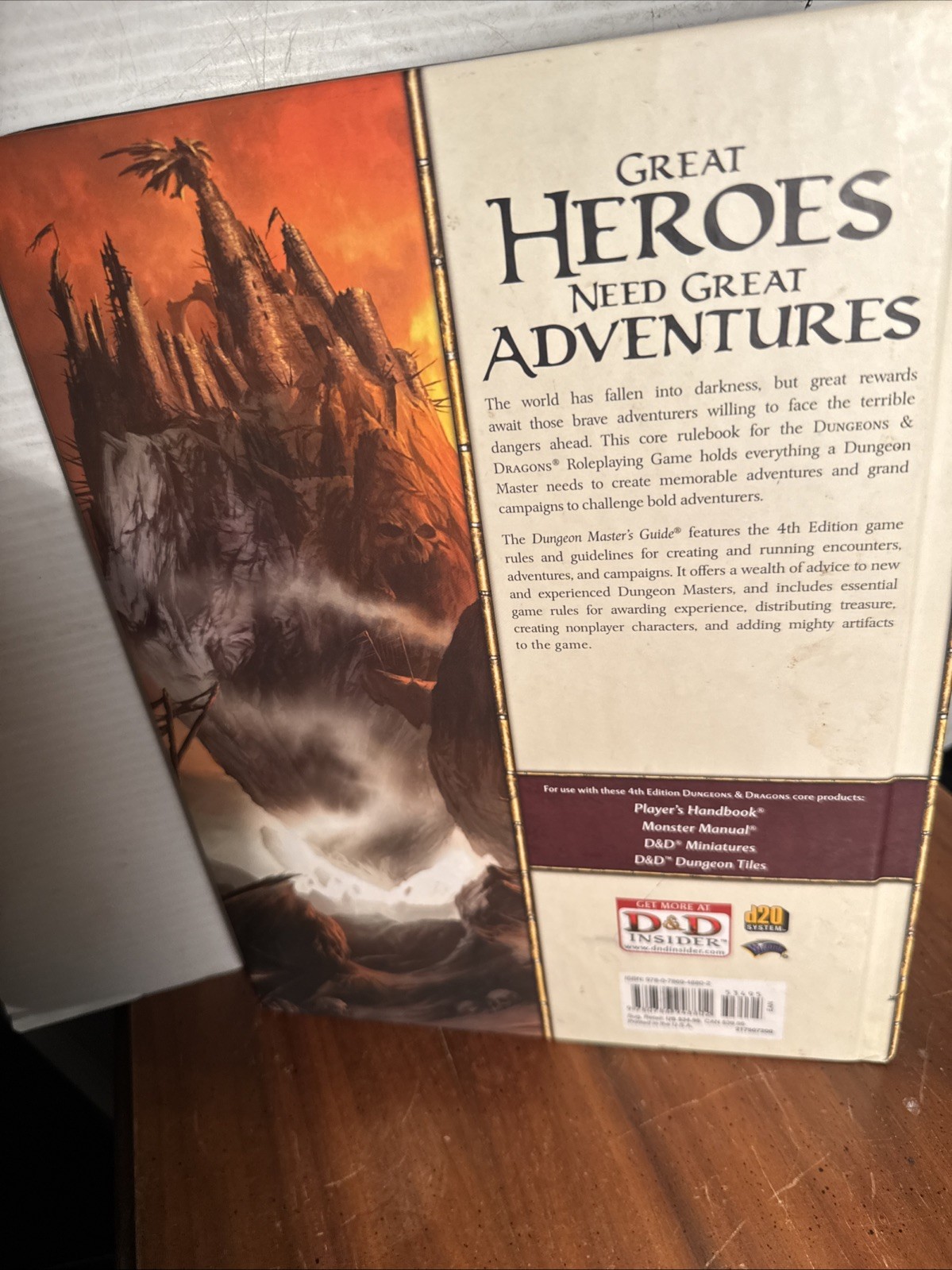 Dungeons & Dragons Dungeon Master’s Guide: Roleplaying Game Core Rules, 4th …