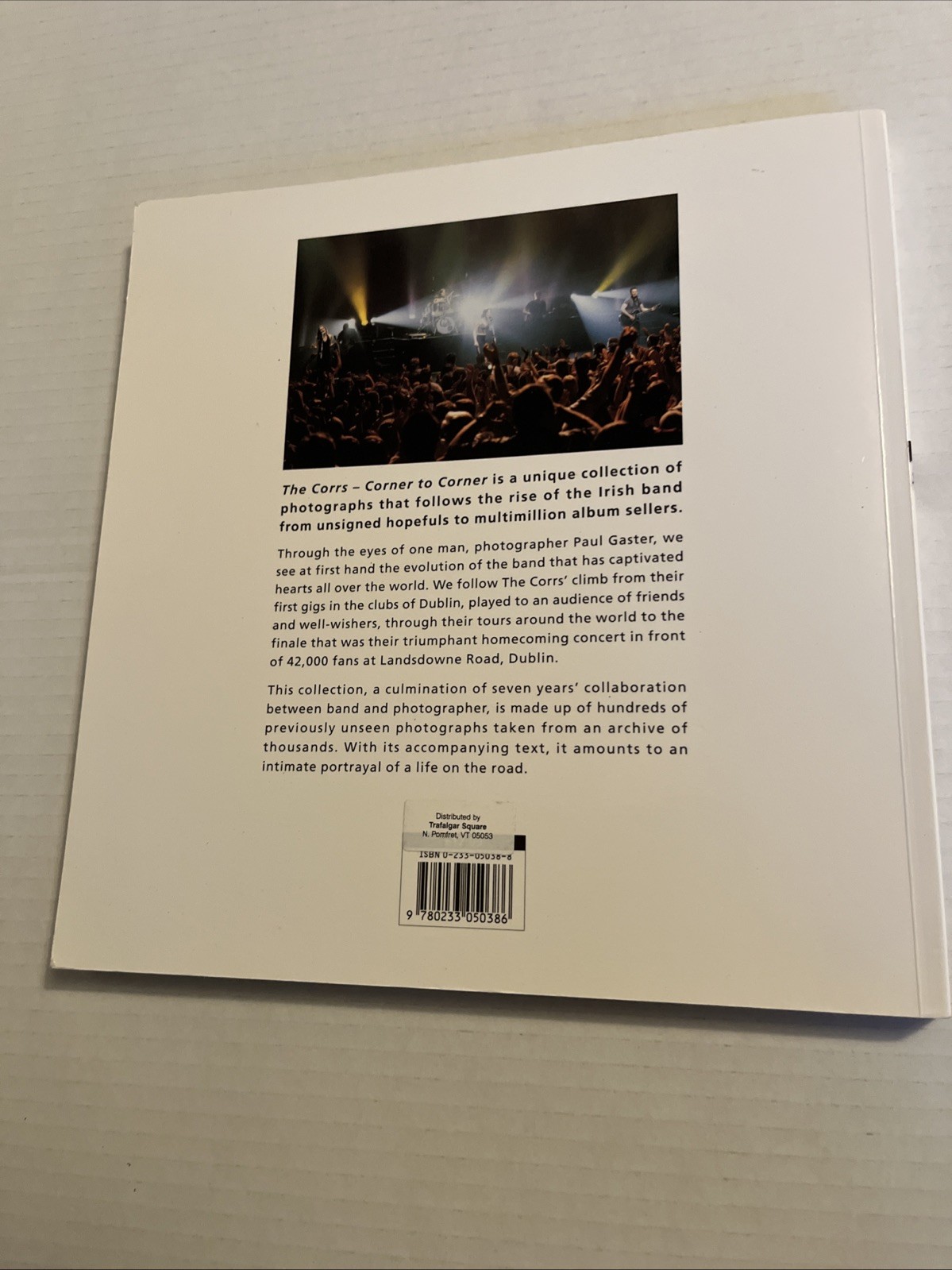 Corrs : Corner to Corner by Paul Gaster (2002, Trade Paperback)