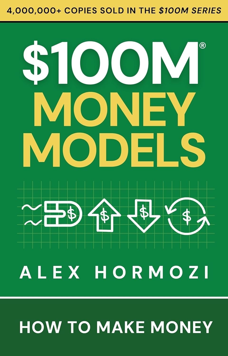 100M Dollar Money Models – Alex Hormozi – BRAND NEW Hardcover Book – Discounted