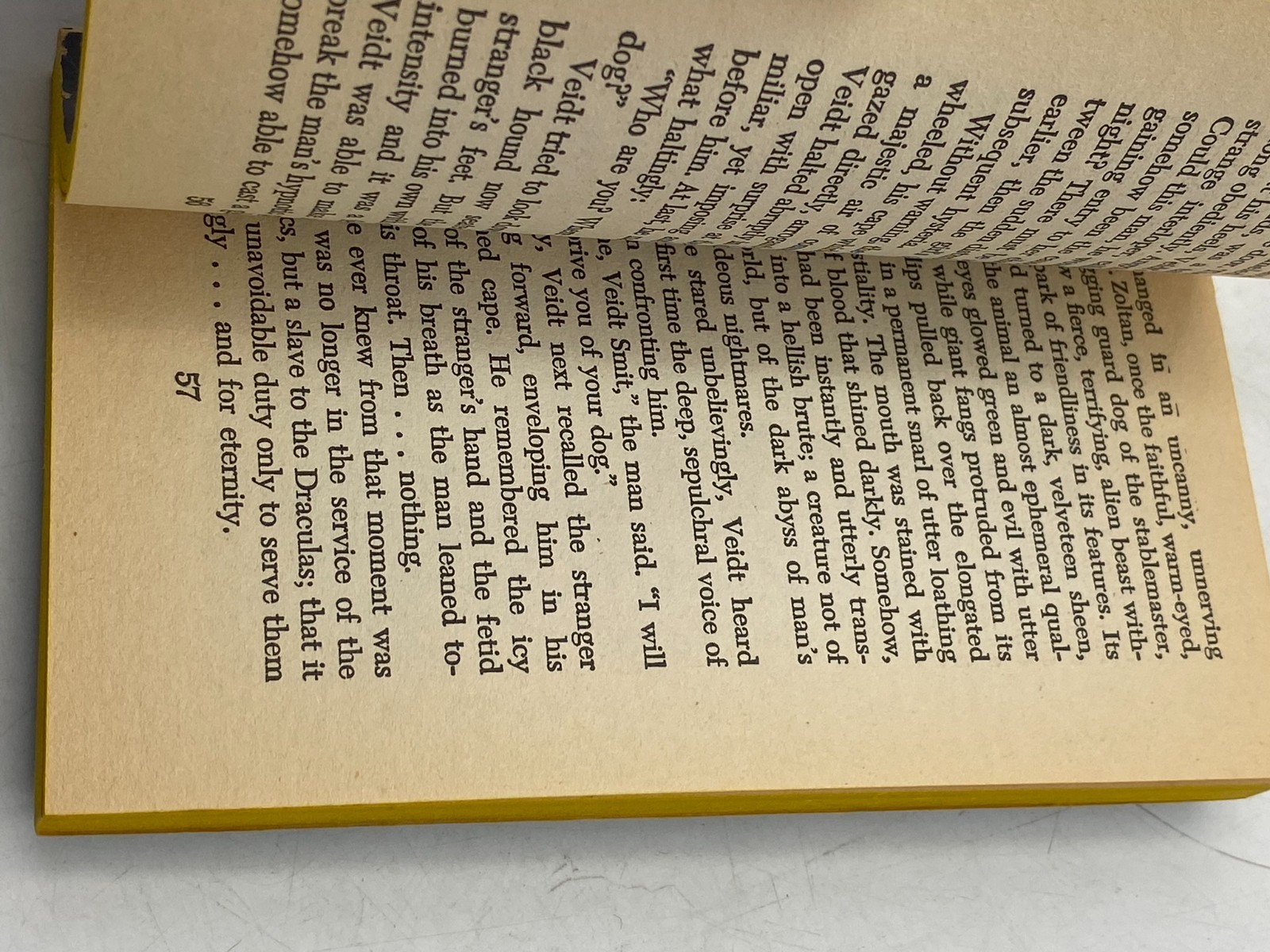 KEN JOHNSON PAPERBACK – Dracula’s Dog 1978 (Paperbacks From Hell) (1st printing)