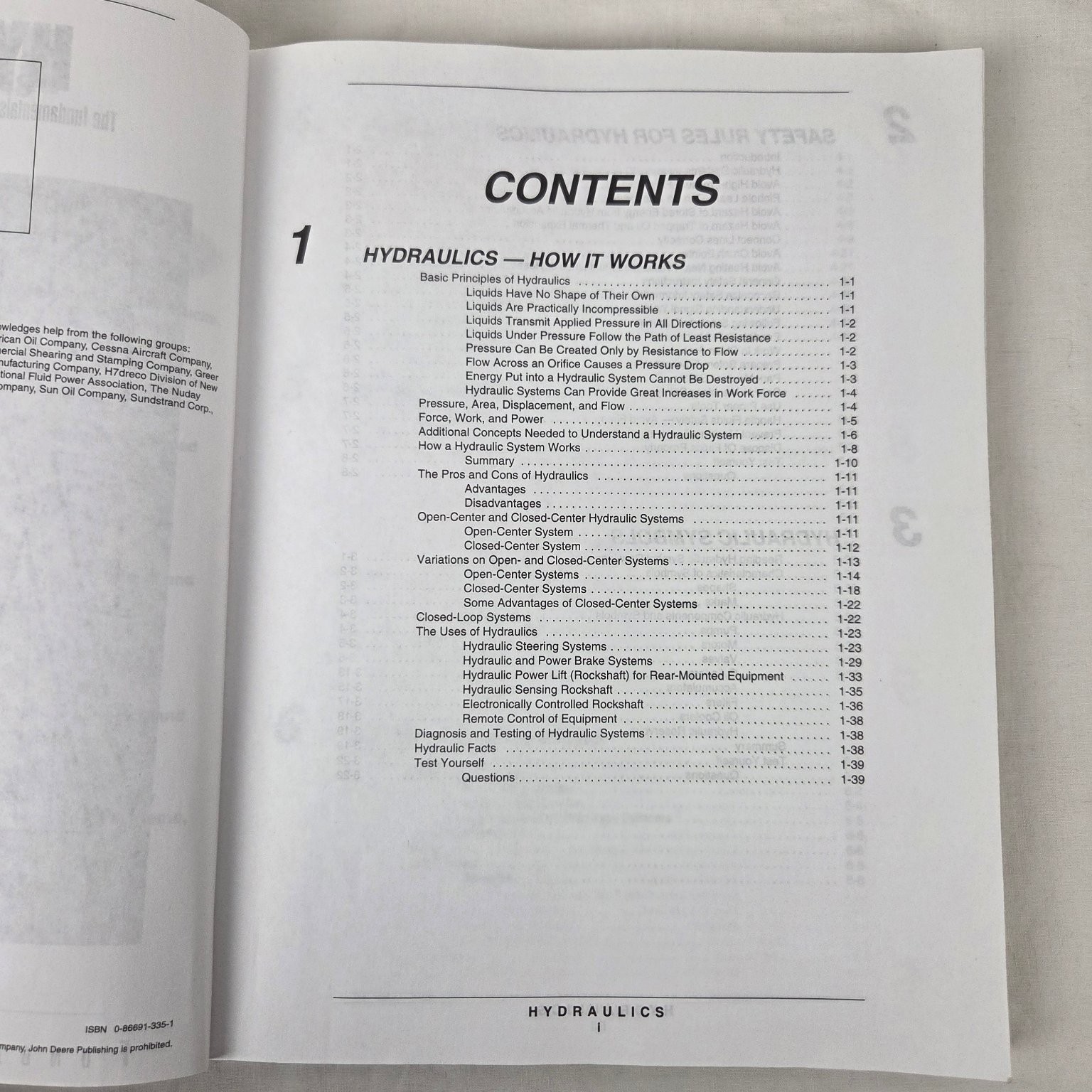 Hydraulics John Deere Fundamentals Service Theory Illustrated Technical Manual