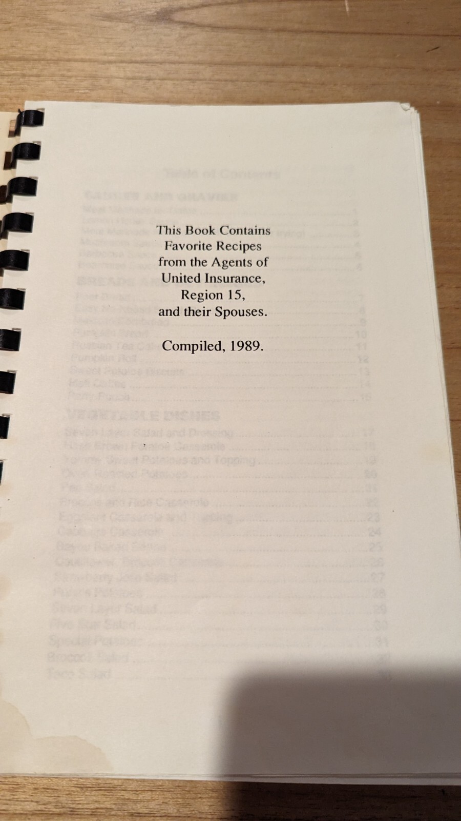 Louisiana Cookbook 1989 Small Batch Agents Of United Insurance 116 Pages
