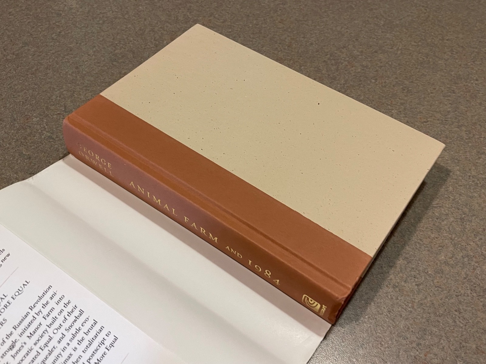 Animal Farm & 1984 George Orwell (First Edition, 25th Printing Hardcover DJ)