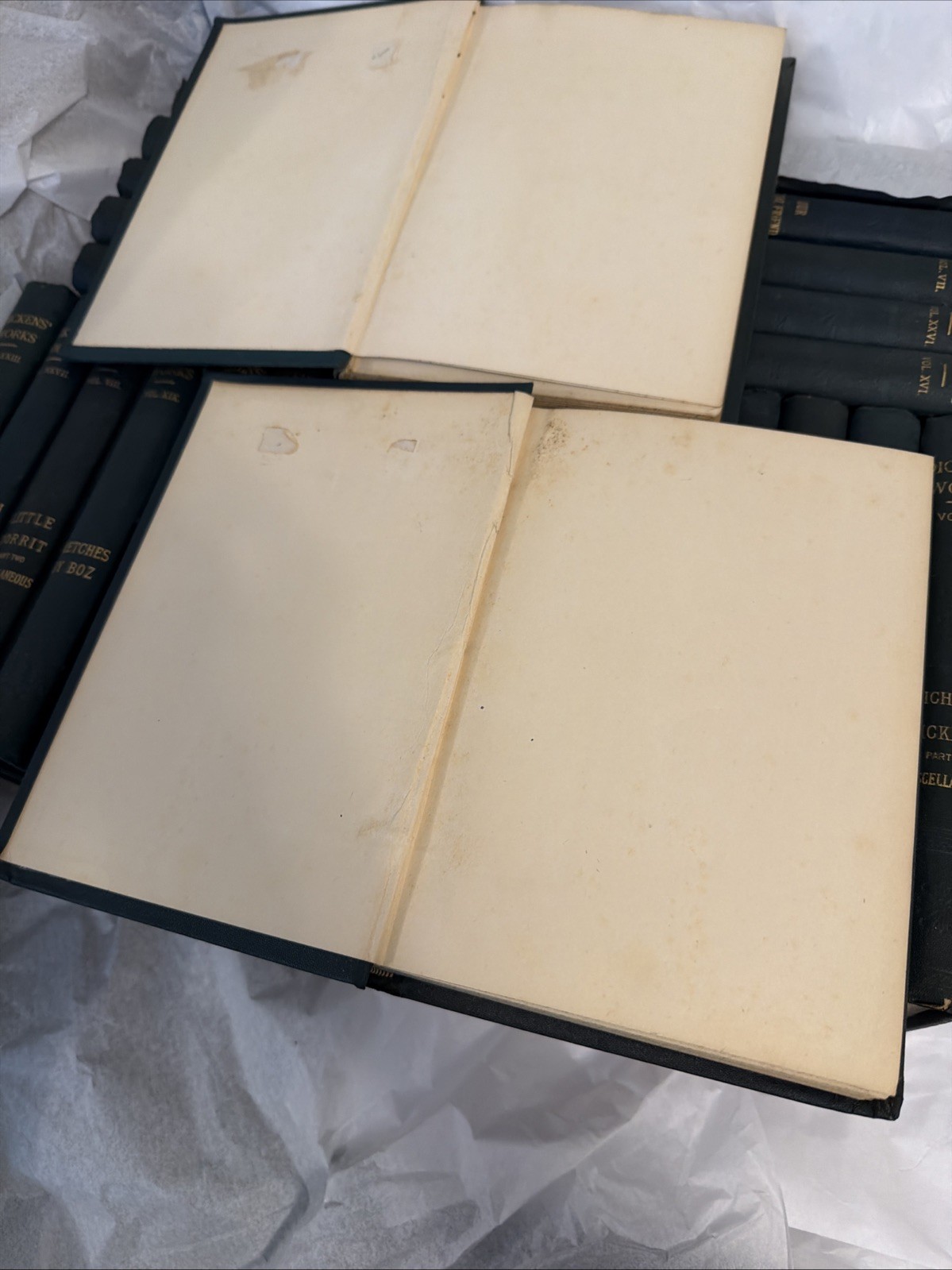 Antique 1890’s The Works Of Charles Dickens Peter Fenelon Collier Lot Of 28/30