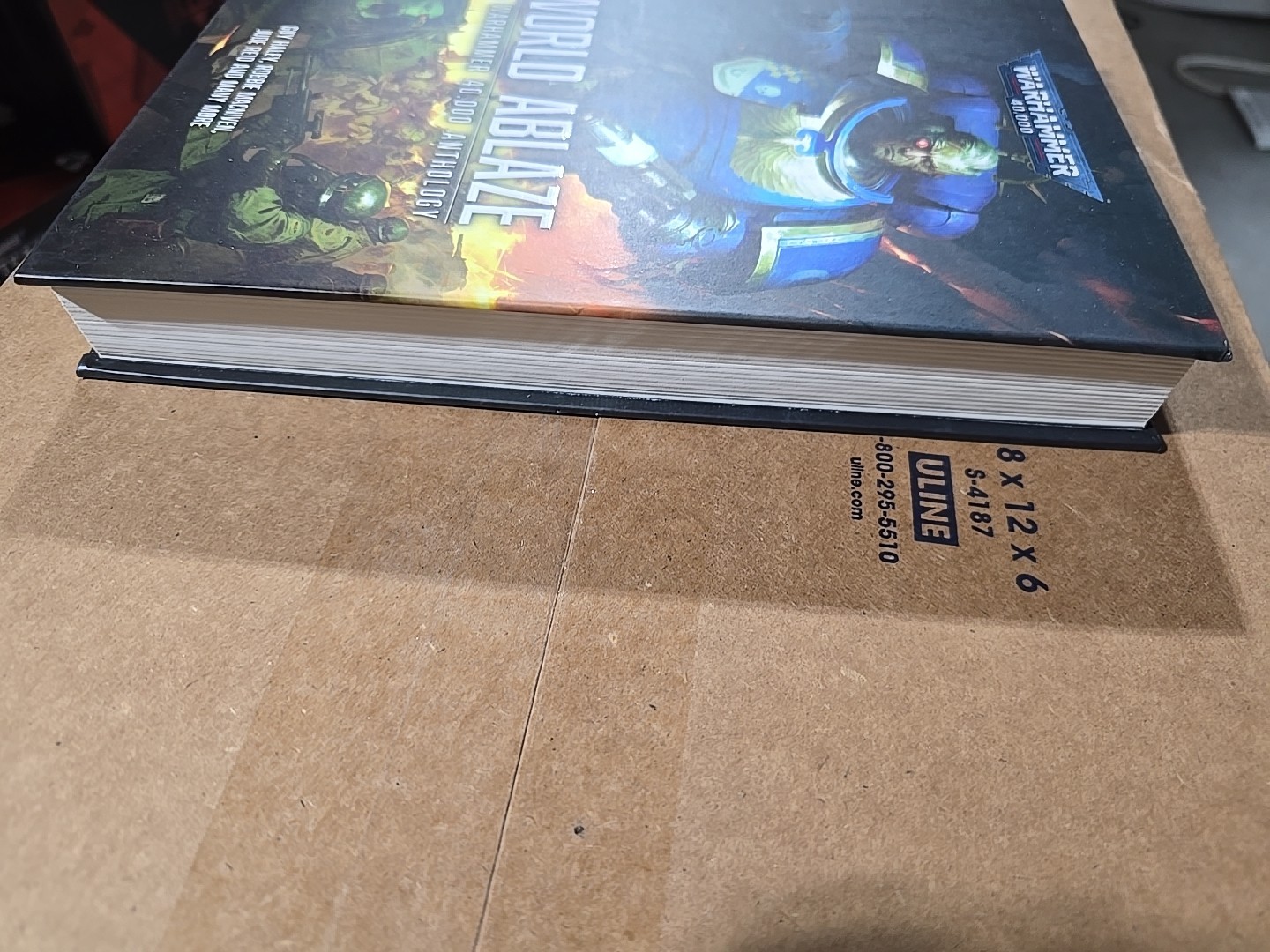 World Ablaze: A Warhammer 40,000 Anthology – New, Hardcover, Black Library