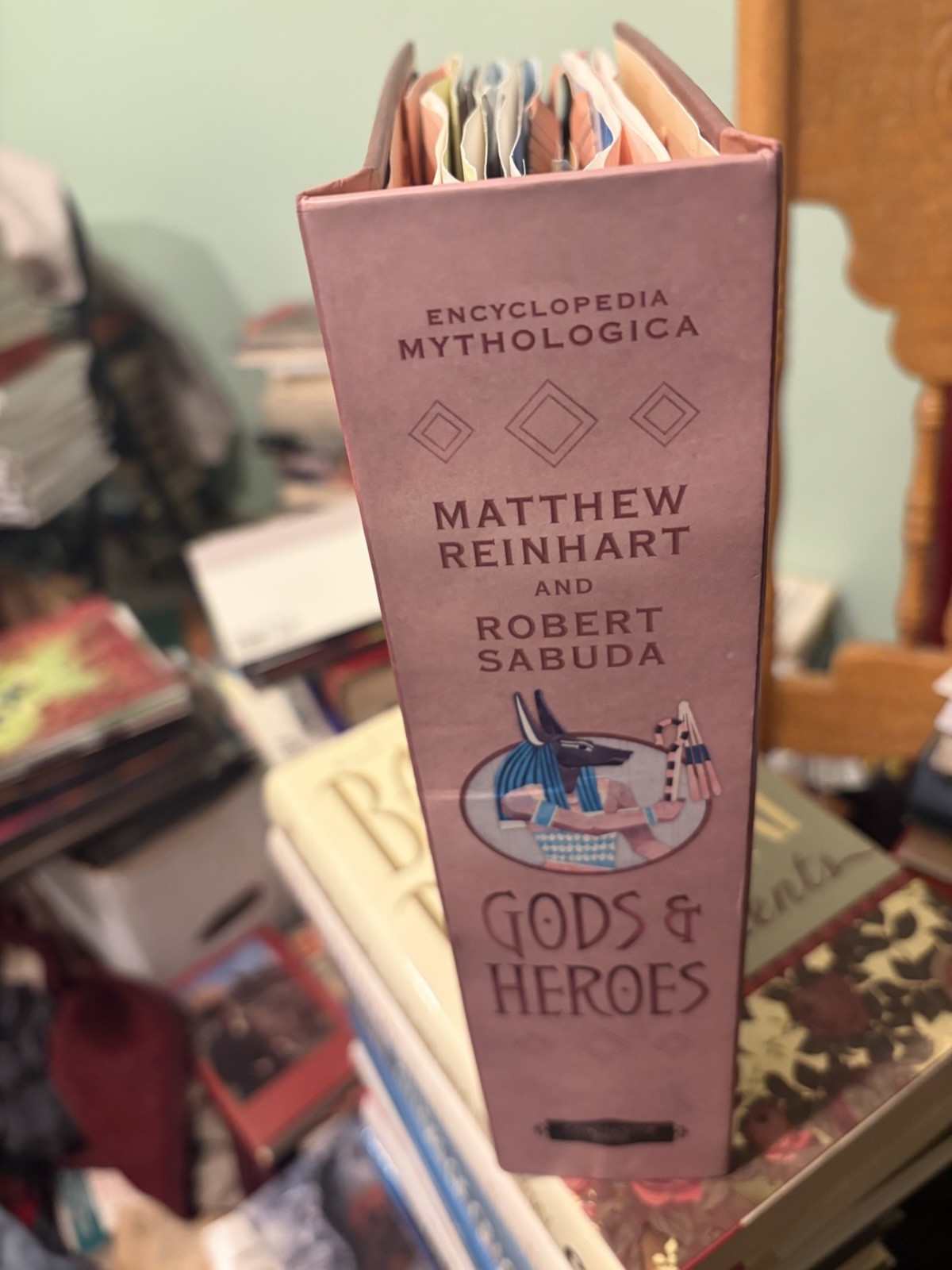 Encyclopedia Mythologica: Gods and Heroes Pop-Up by Reinhart And Sabuda Pop Up