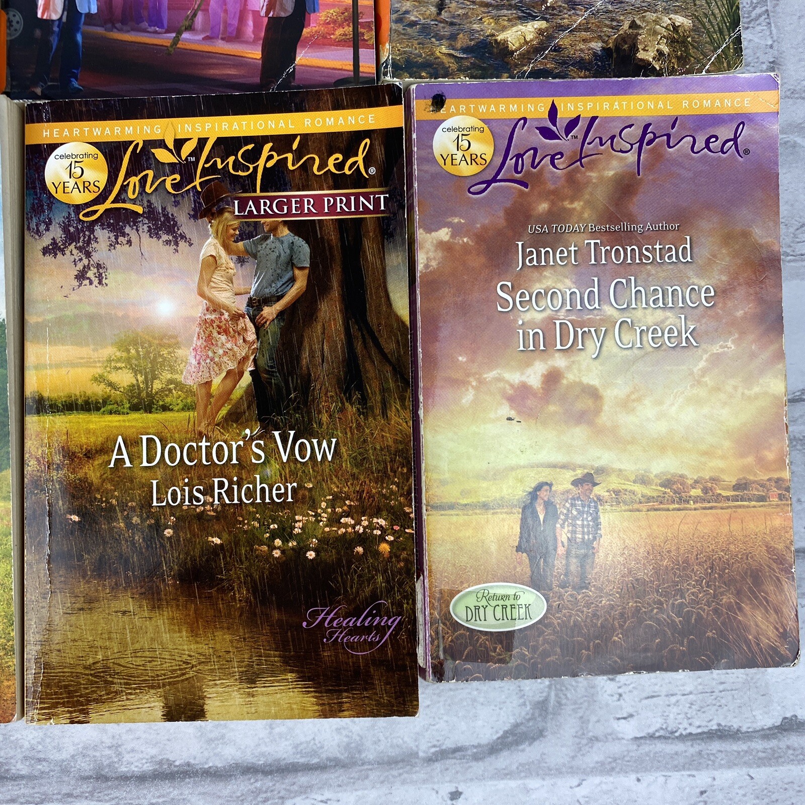 Love Inspired Inspirational Romance 2012 15 Years Celebration Lot of 12