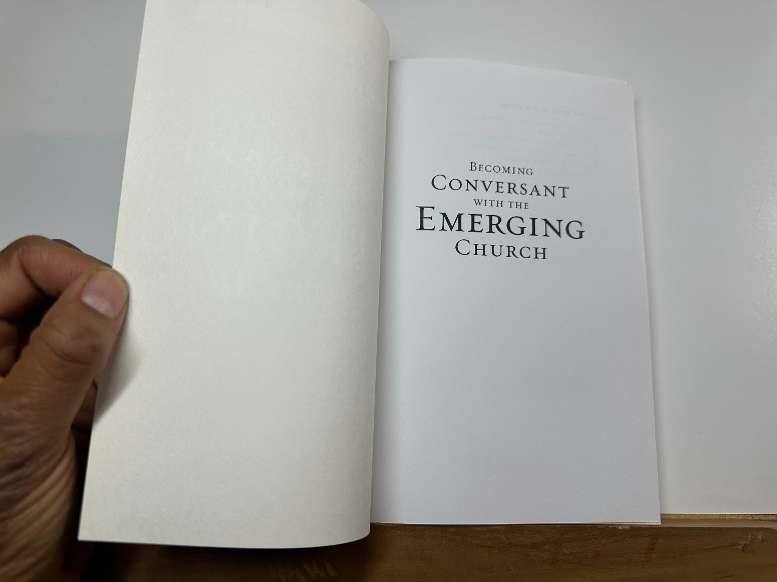 Becoming Conversant with the Emerging Church D. A. Carson 2005 Paperback