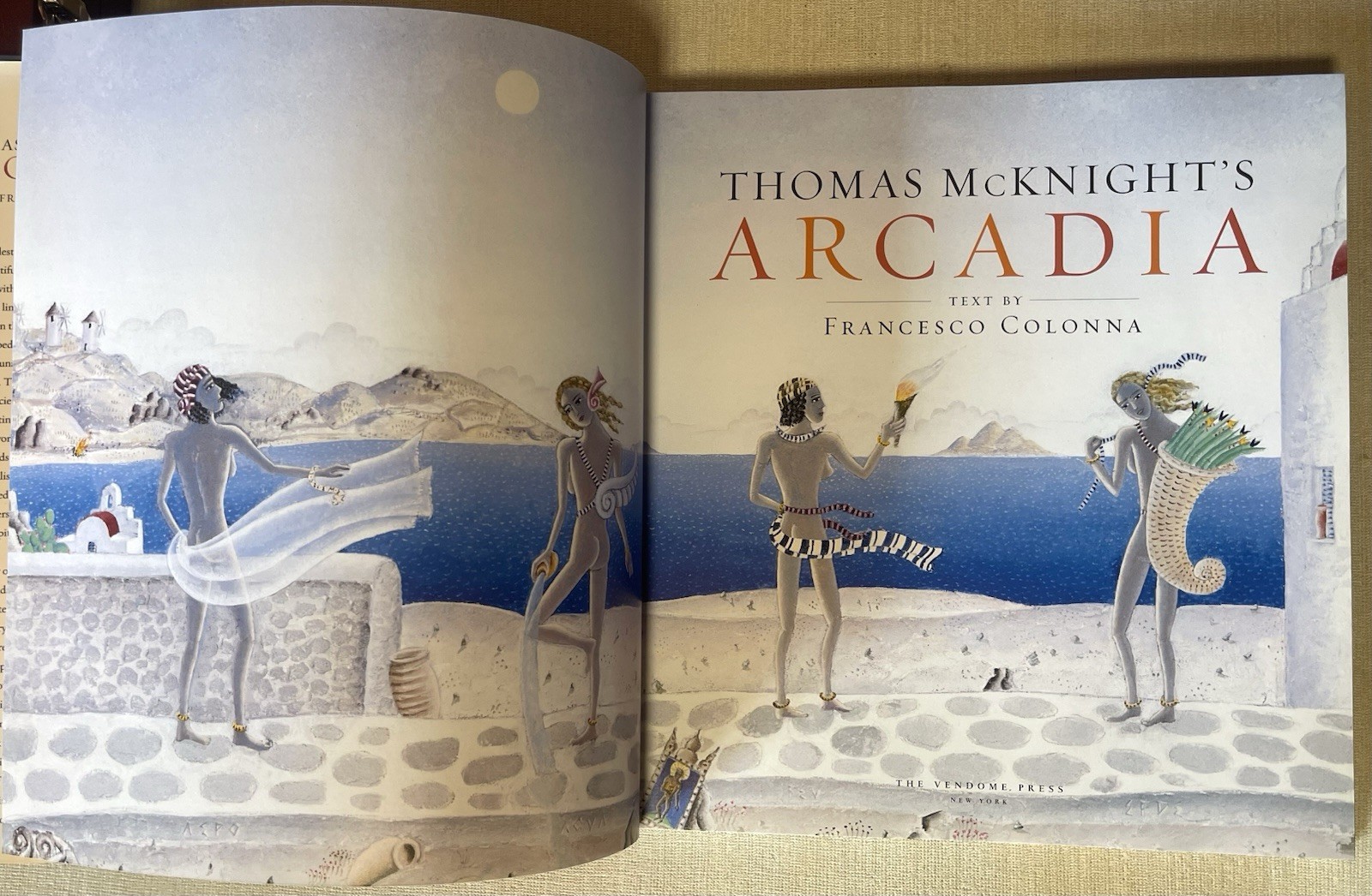 THOMAS McKNIGHT ARCADIA: Nymph Oracles & Angels, 2006 HB/DJ VVGC