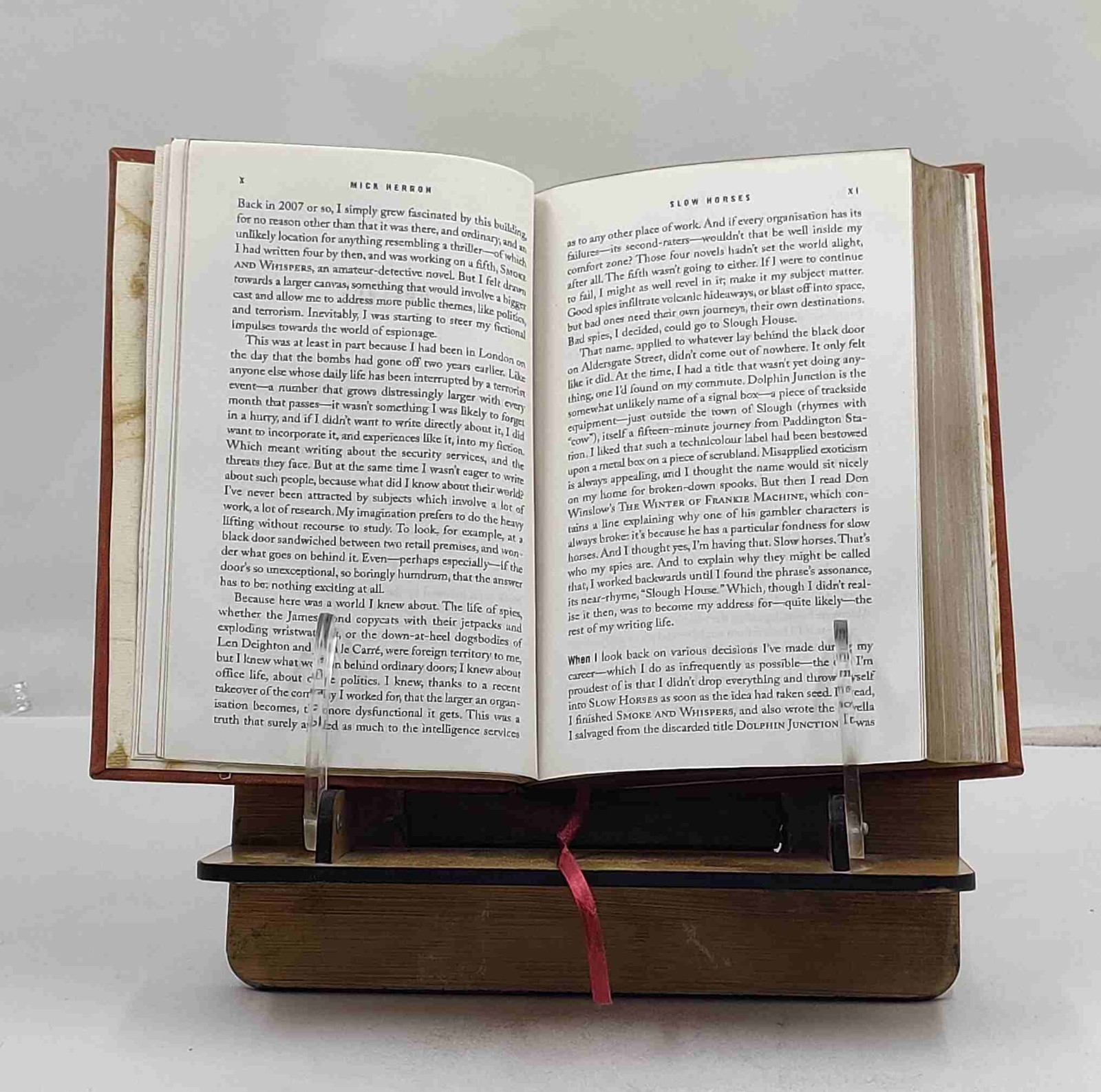 Slow Horses (Deluxe Edition) by Herron, Mick [PREMIUM LEATHER BOUND]