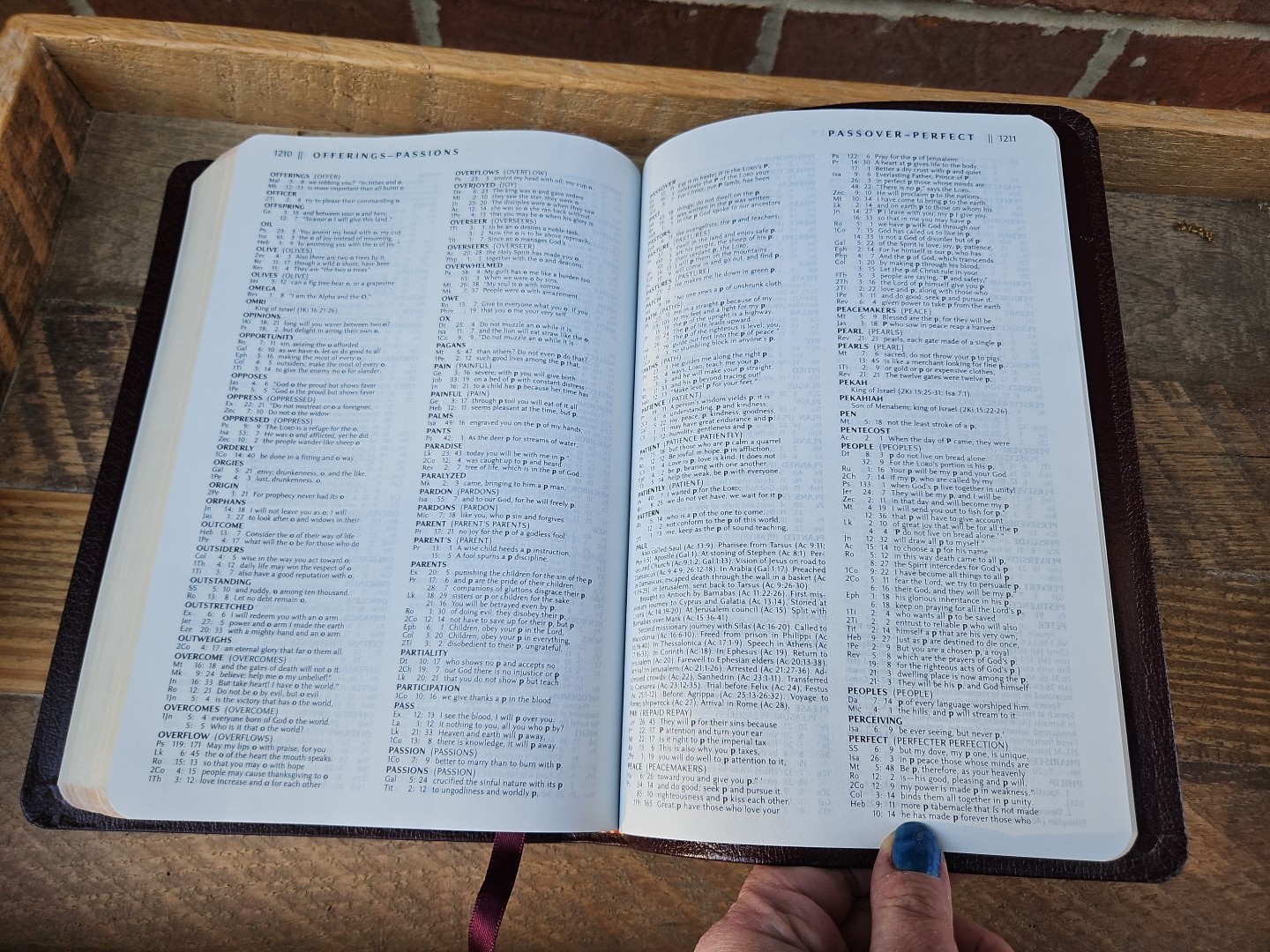 VG! TNIV Large Print Thinline Bible Deep Burgundy Bonded Leather OOP