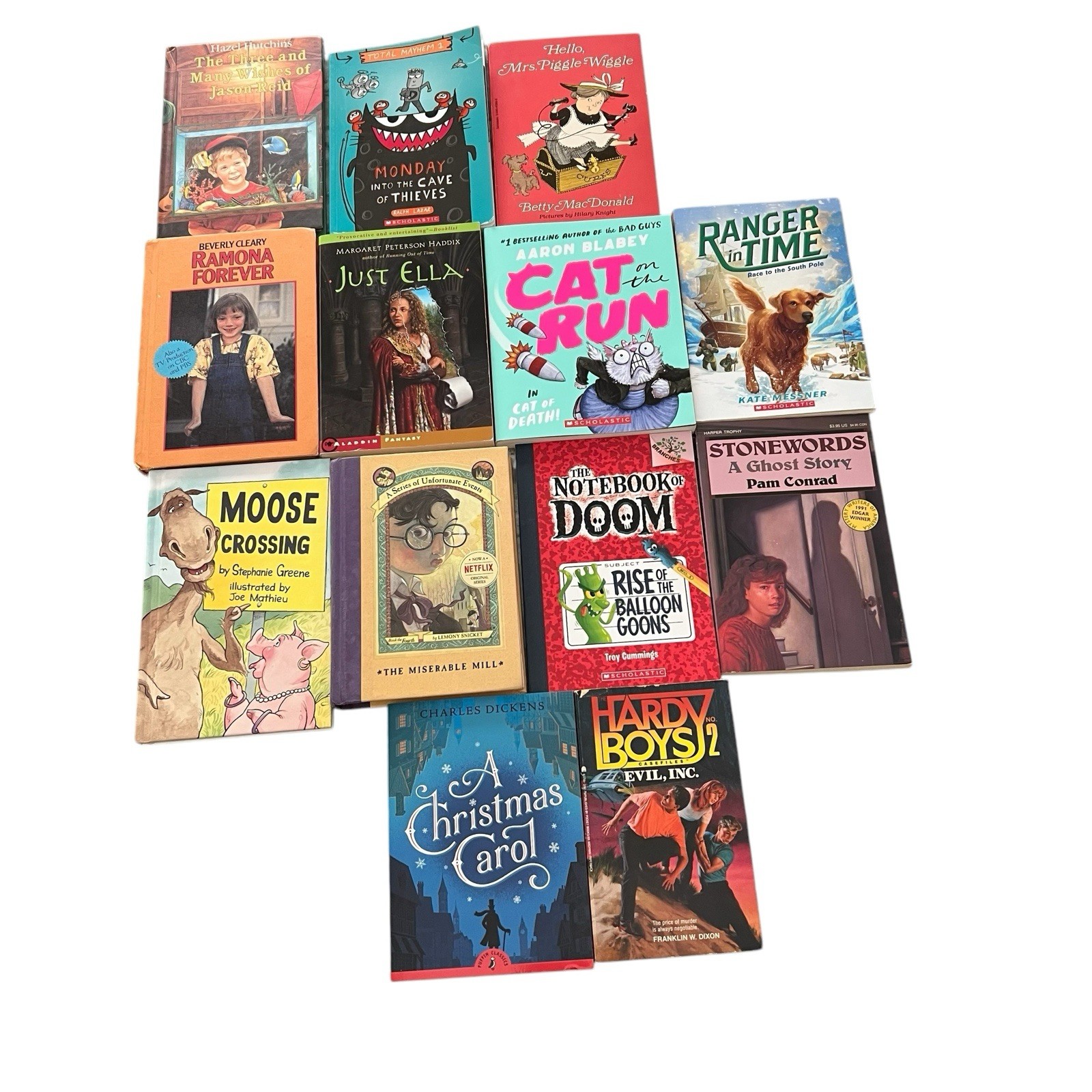 Random Lot of 13 Chapter Books By: Assorted Authors