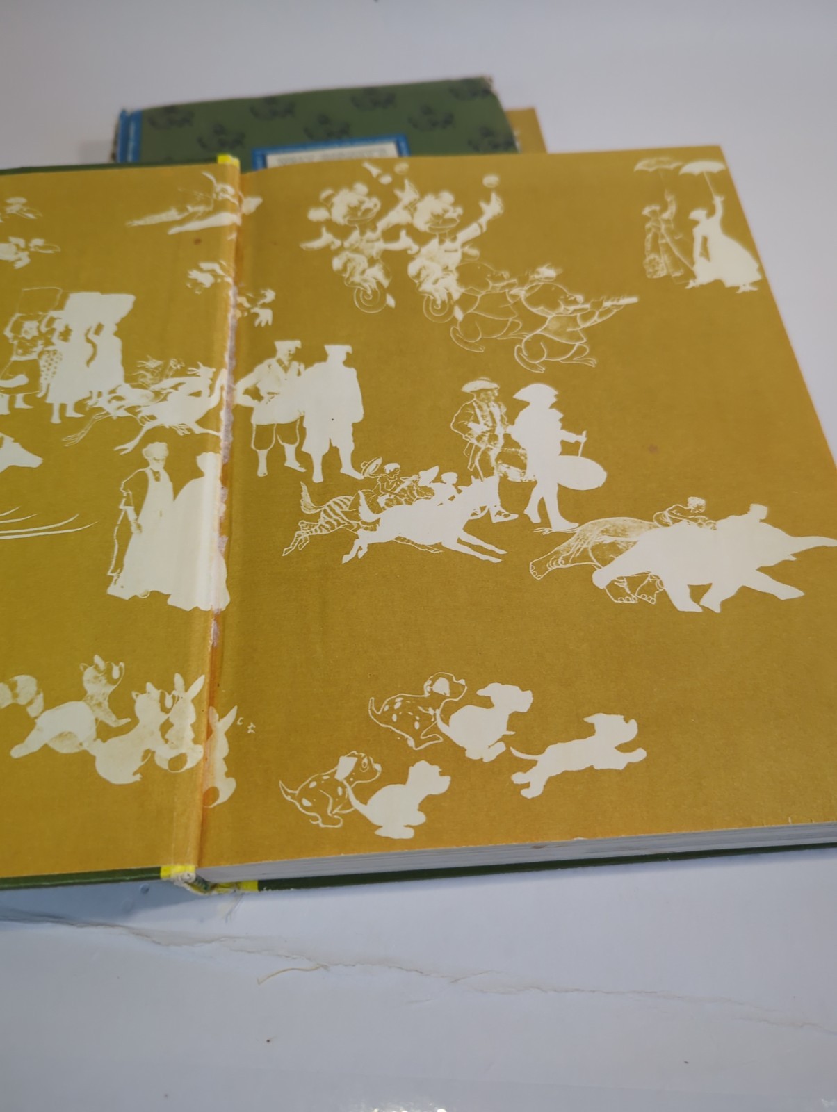 Lot Of 2 1965 Vintage The Wonderful Worlds of Walt Disney Golden Press
