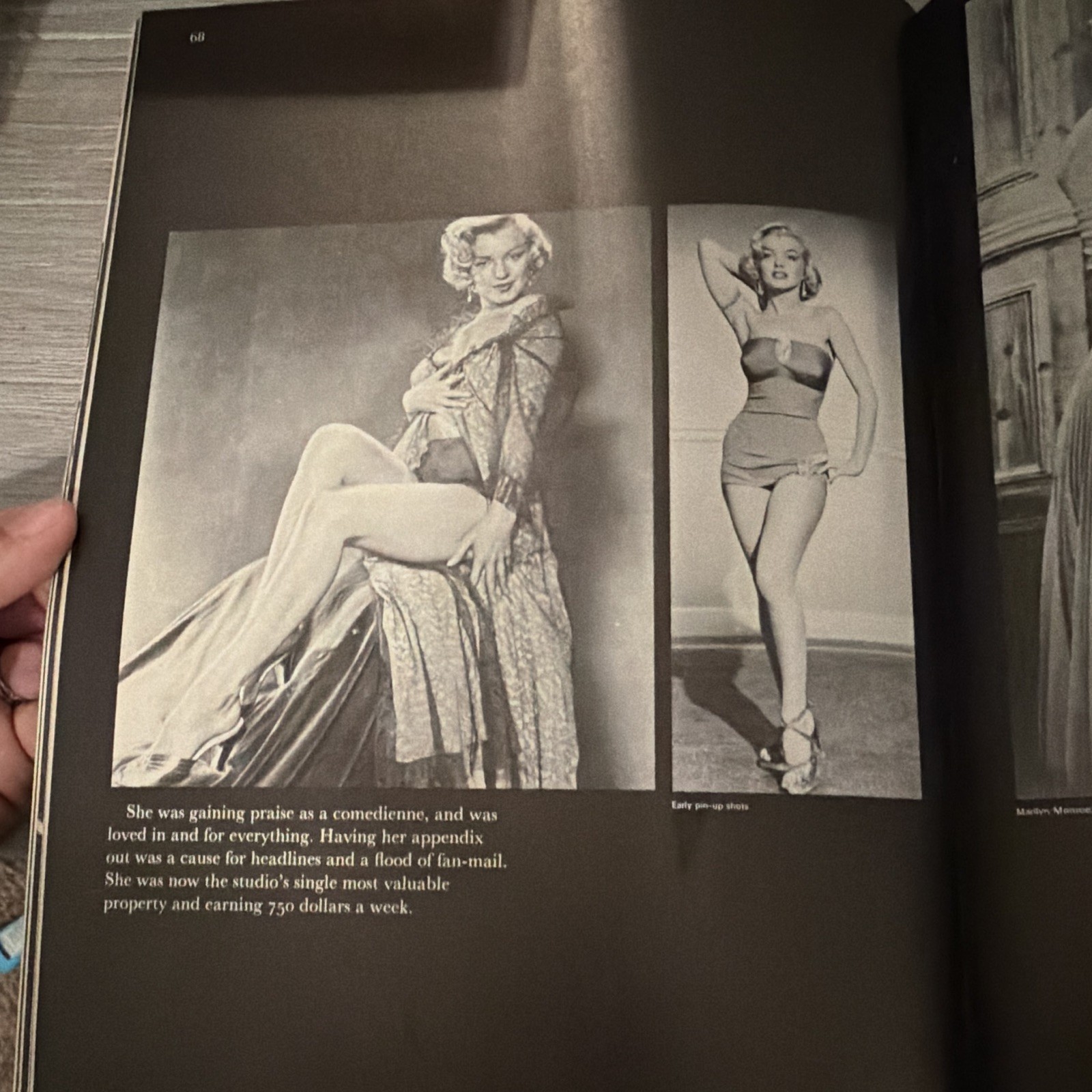 A Life on Film: Marilyn Monroe HC Illustrated Dust Jacket Inscribed Hamlyn 1974