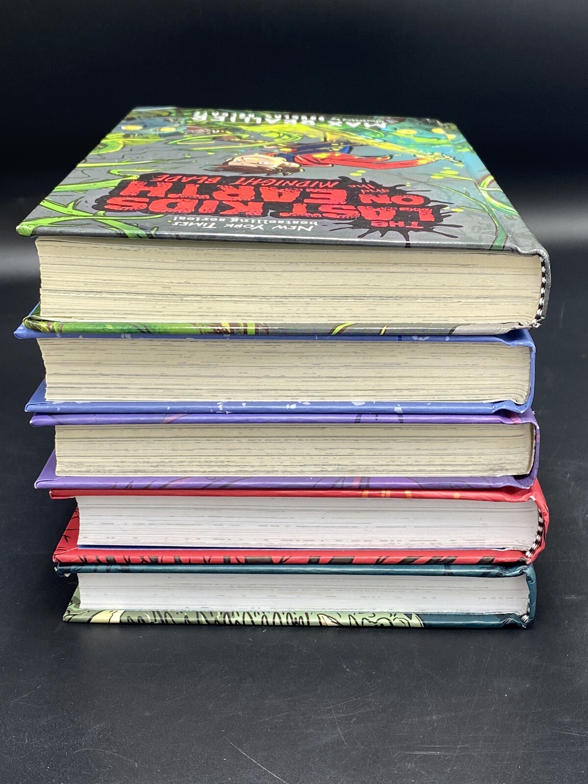 The Last Kids on Earth 5 Hardcover Books Set 1 2 3 4 & 5 Netflix Max Braillier