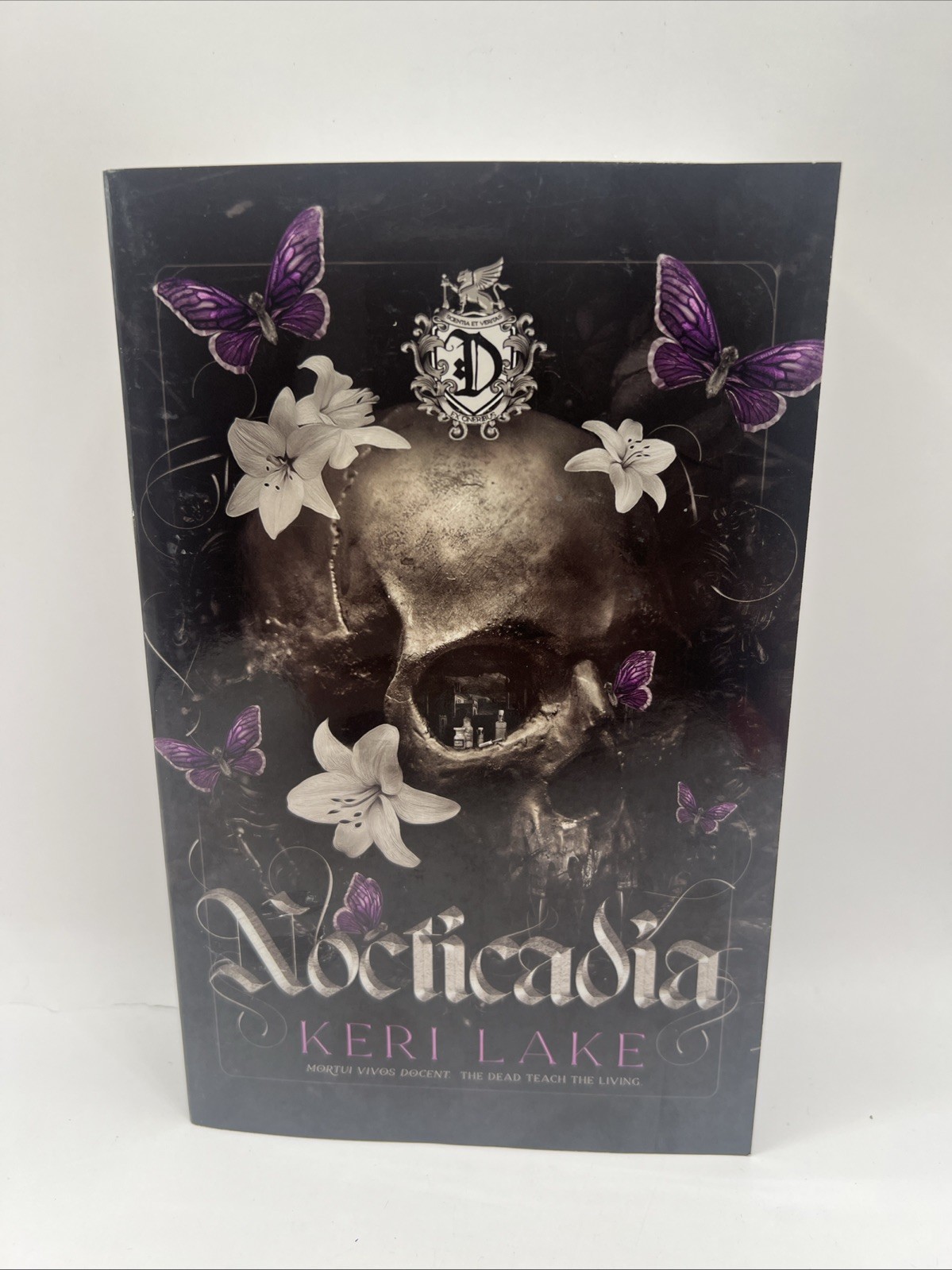 Nocticadia by Keri Lake, Gothic Dark Romance Booktok, OOP Paperback