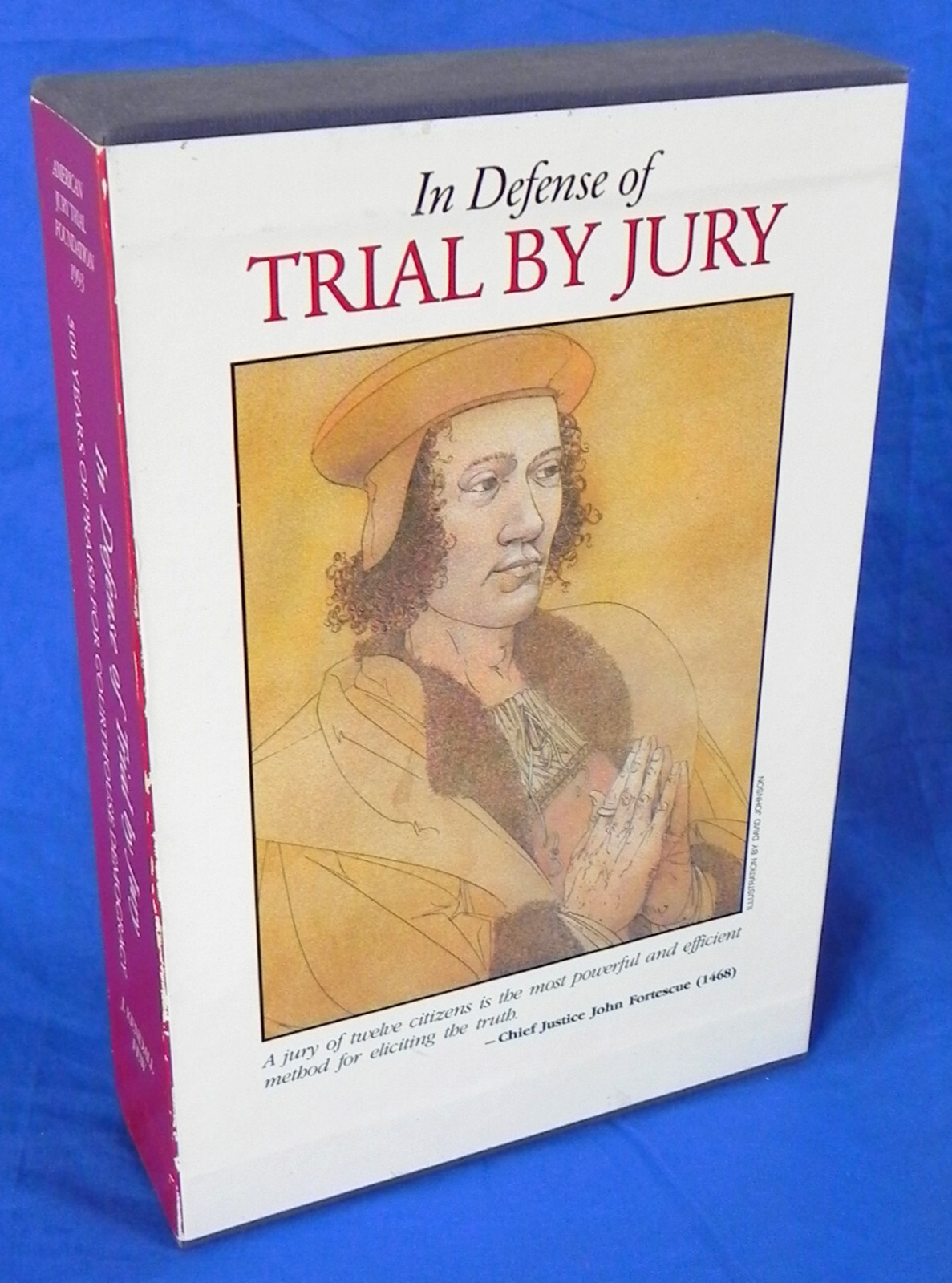 “In Defense of Trial by Jury” Volumes 1 & 2 Softcover Books + Slipcase, Few 1993