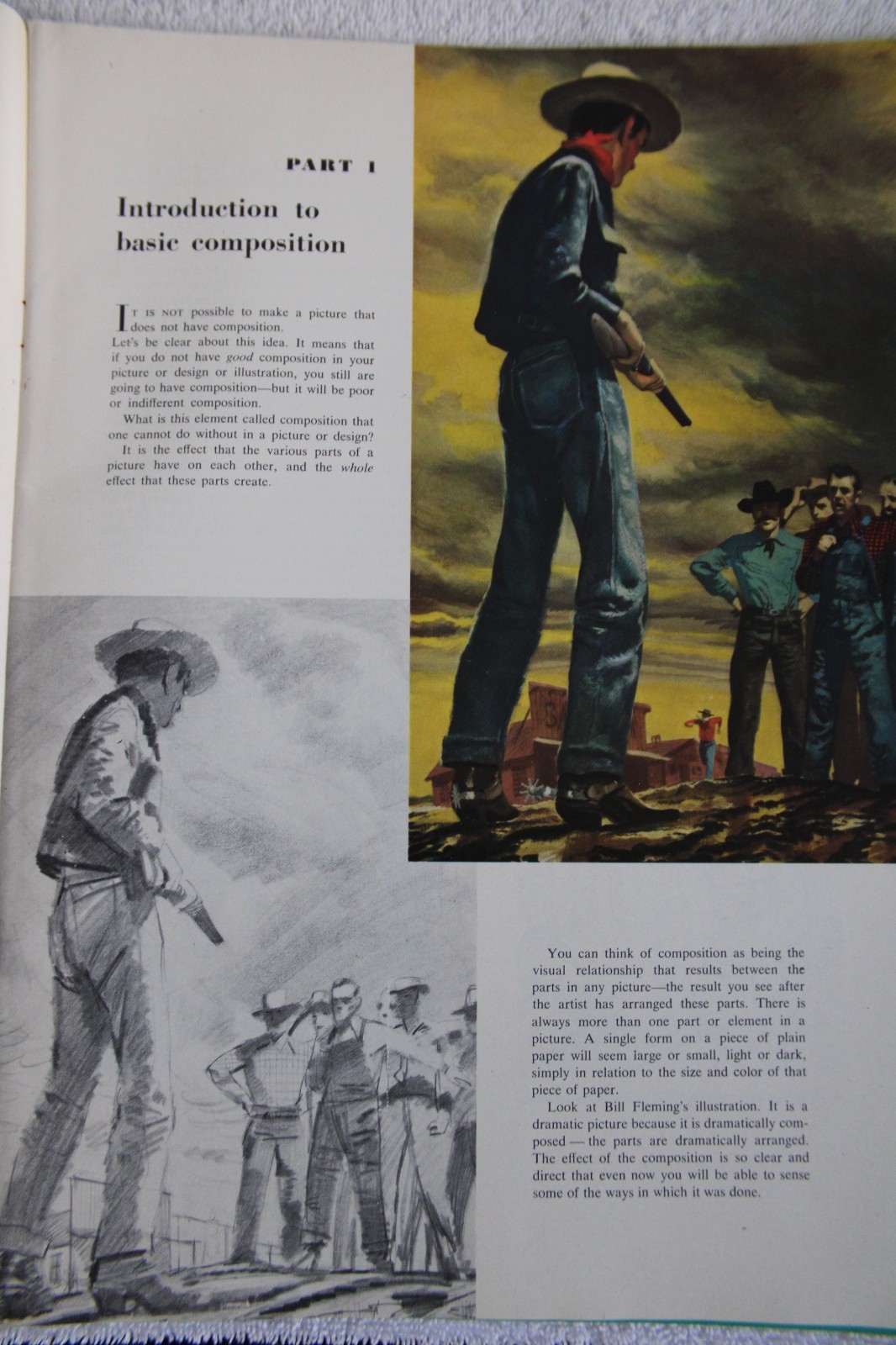 1950s Vintage Art Instruction Inc. Course Books Lot & The Technique of Hy Rubin