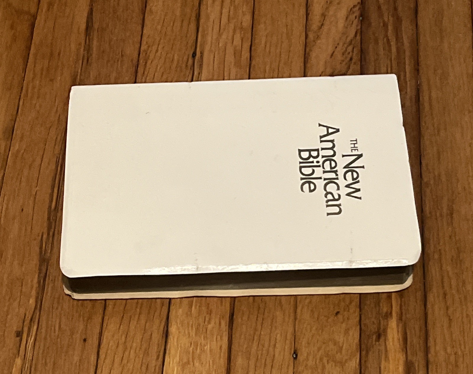 The New American Bible Catholic World Press Red Letter Edition 1991 White