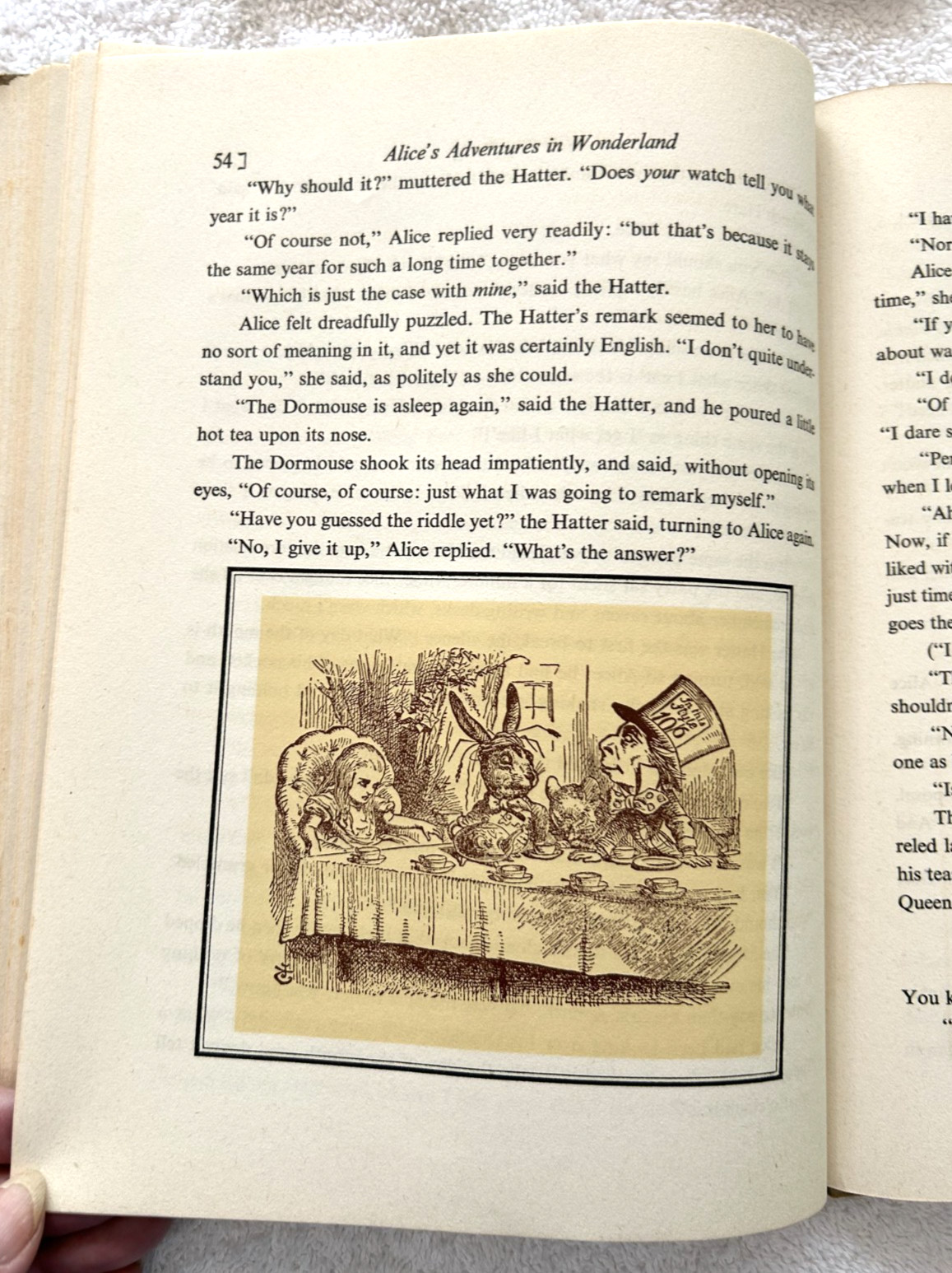 ALICE’S ADVENTURES IN WONDERLAND hcdj 1948 Lewis Carroll John Tenniel $1.25 dj