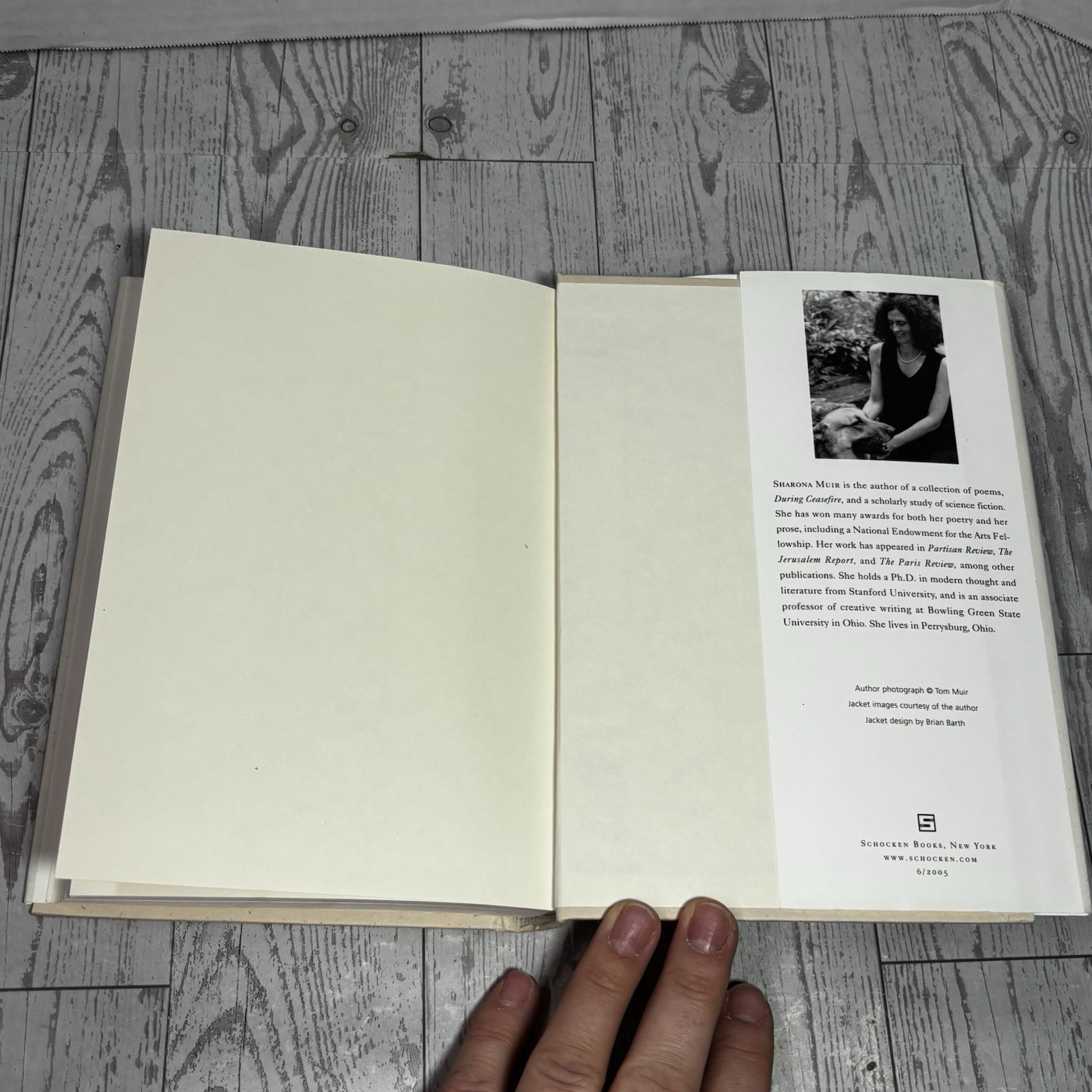 Signed First Edition 2005 The Book of Telling Sharona Muir HC/DJ Itzhak Bentov