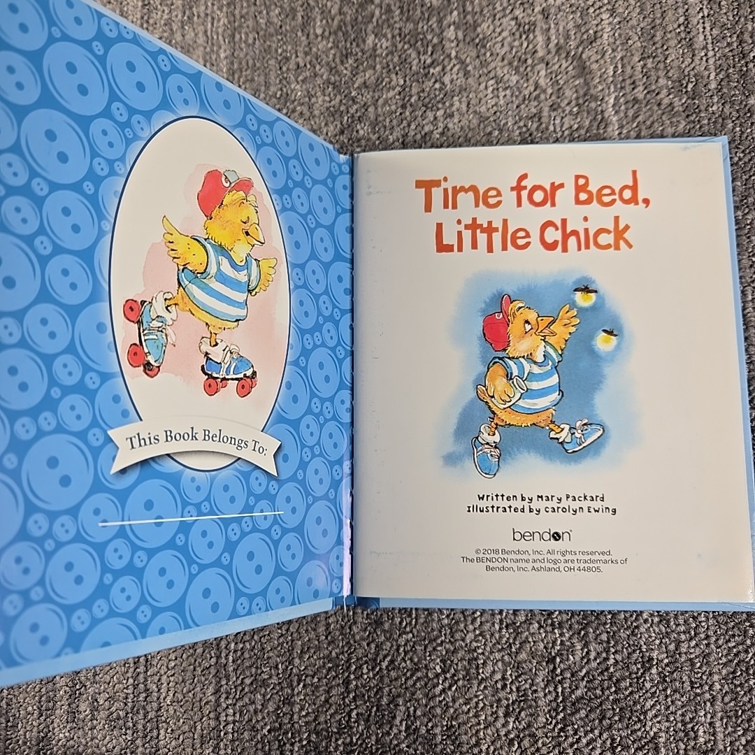 Little Bendon Moose Mouse Rosy Posy Time Bed Little Chick 3 Hardcover Book Lot