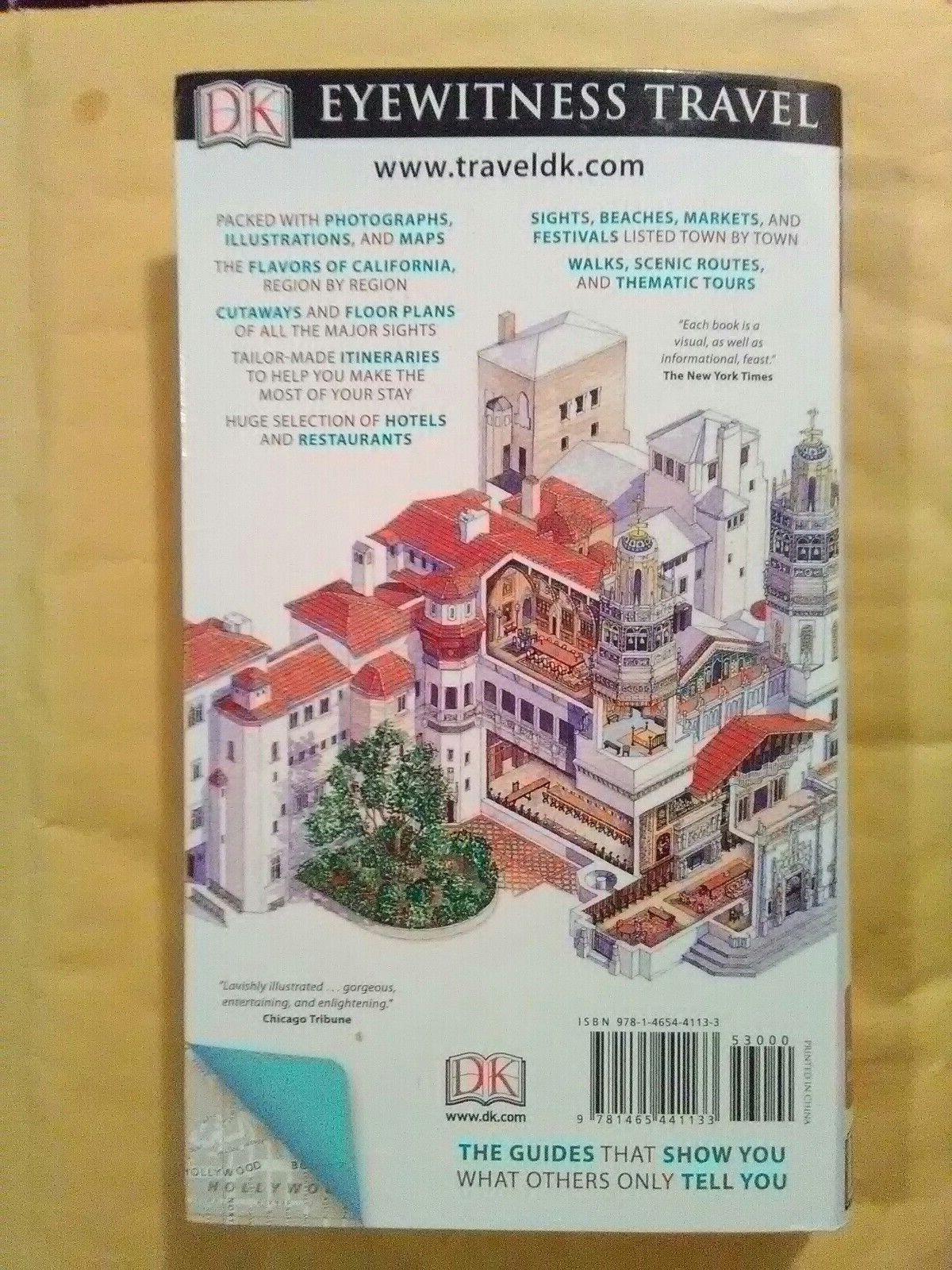 DK Eyewitness Travel California Guide Book Travel Guide (2016) 632 Pages