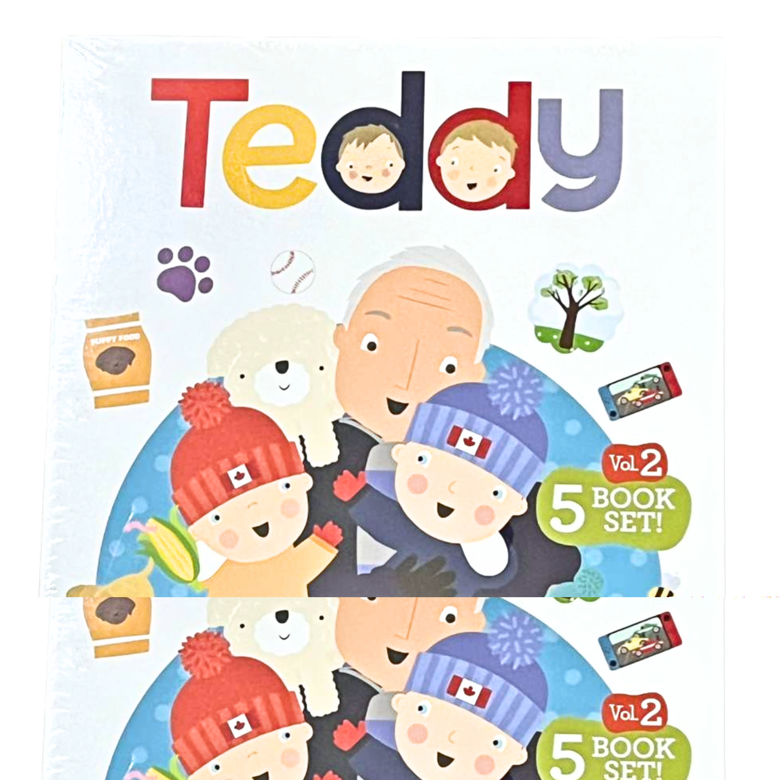 New Teddy Vol. 2 5-Book Illustrated Box Set Picture Books Ryan Cohen