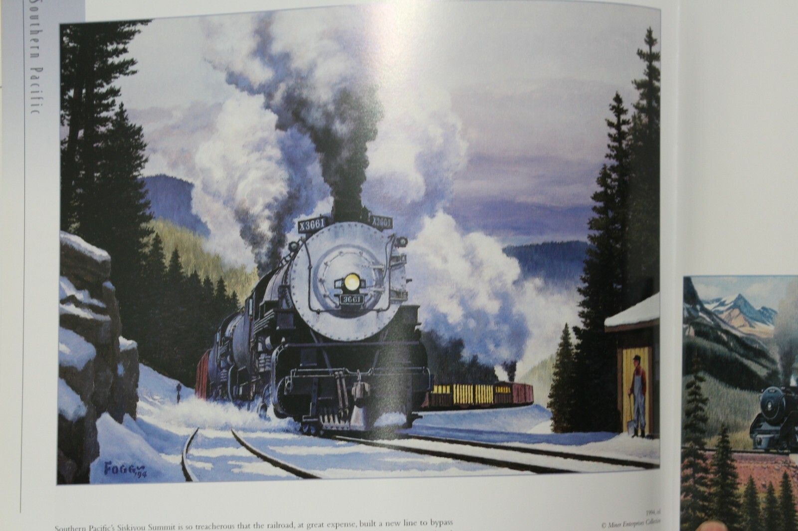 The Railroad Artistry of Howard Fogg Hardcover (632)