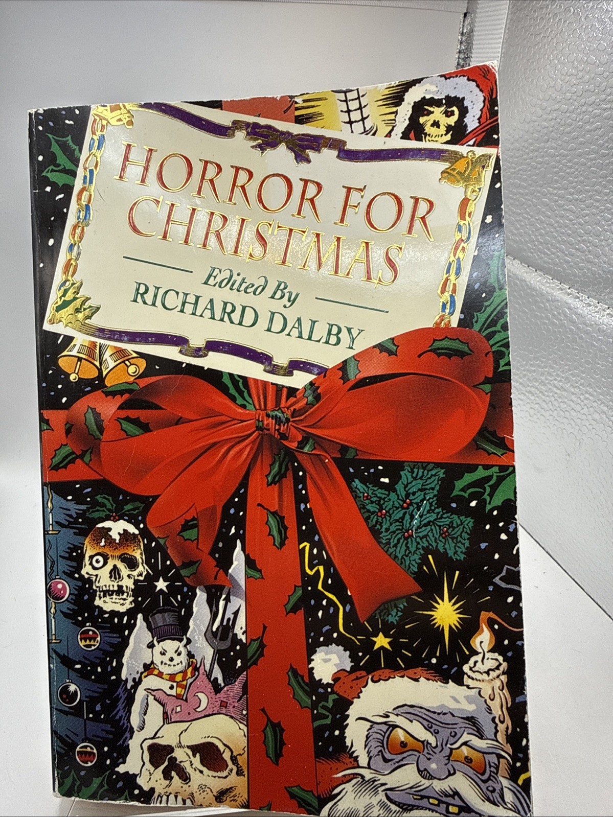 Horror for Christmas edited by Richard Dalby Trade Pb 1992 First Ed Headline