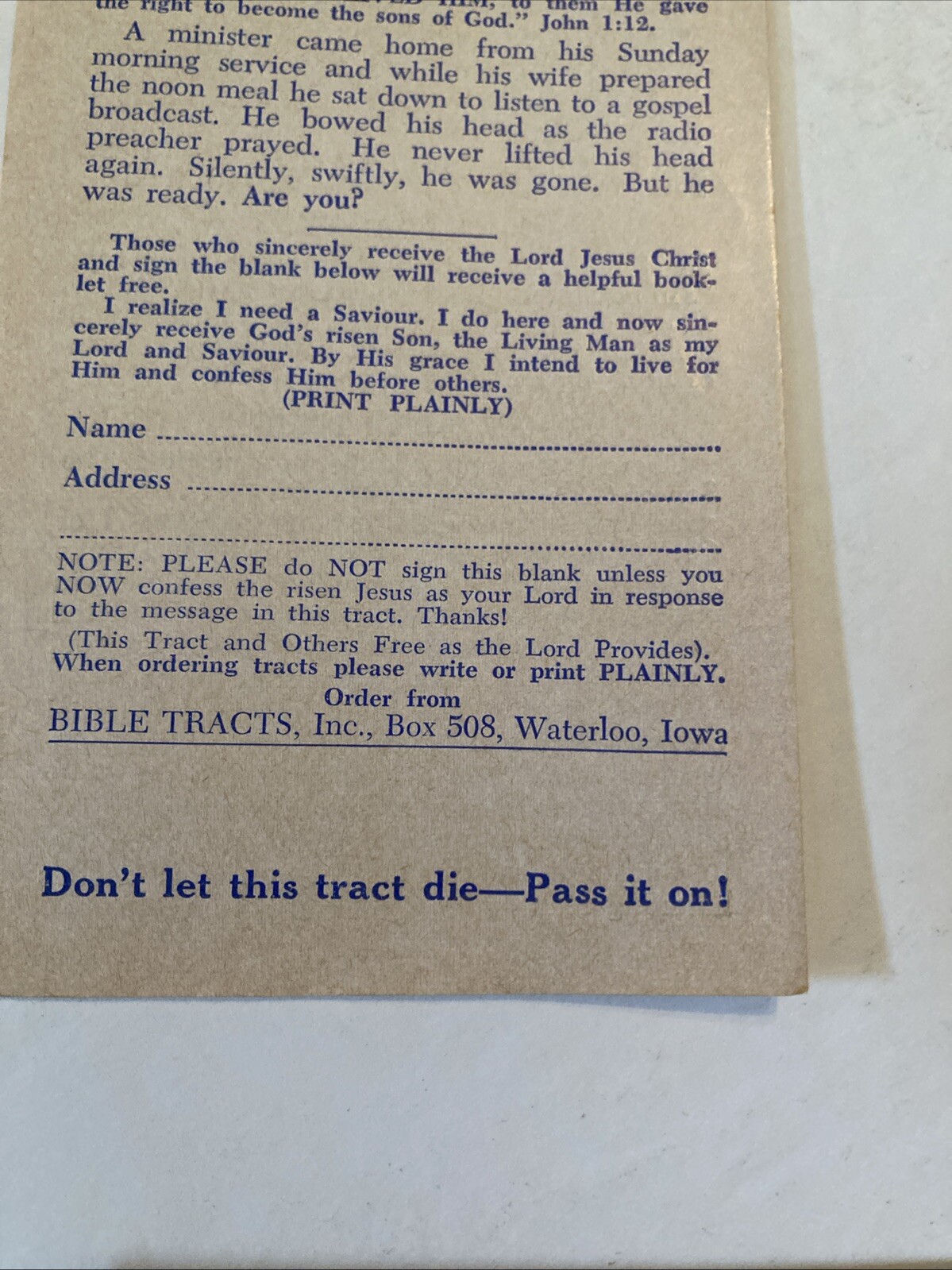 Memorial Stones Paul Levin Pamphlet Booklet Christian Spiritual