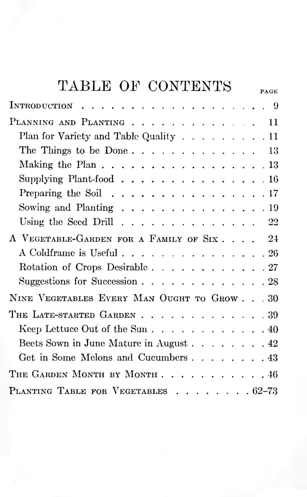 How To Make A Vegetable Garden 1915 (73 Pages)