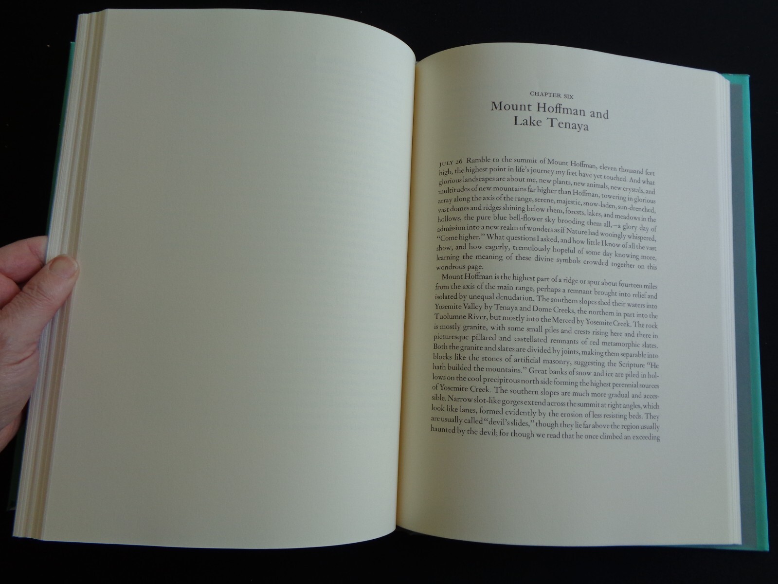 John Muir My First Summer in the Sierra 1988 Wood Engravings by Michael McCurdy
