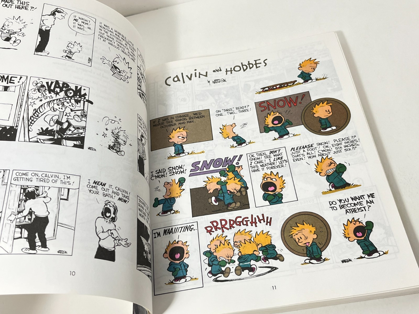 LOT 5 Calvin and Hobbs Softcover Books Bill Watterson Good Condition 1991-1996