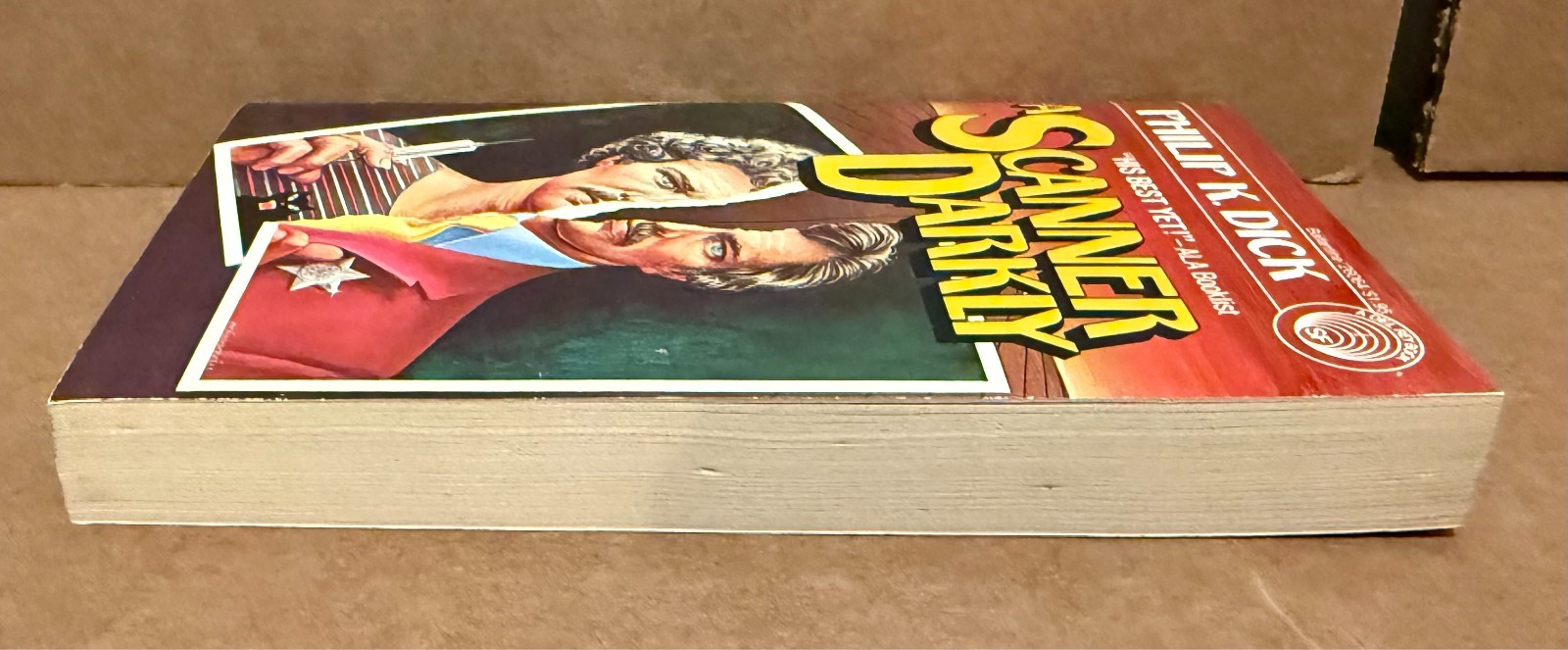 A SCANNER DARKLY by Philip K. Dick – 1977 Ballantine
