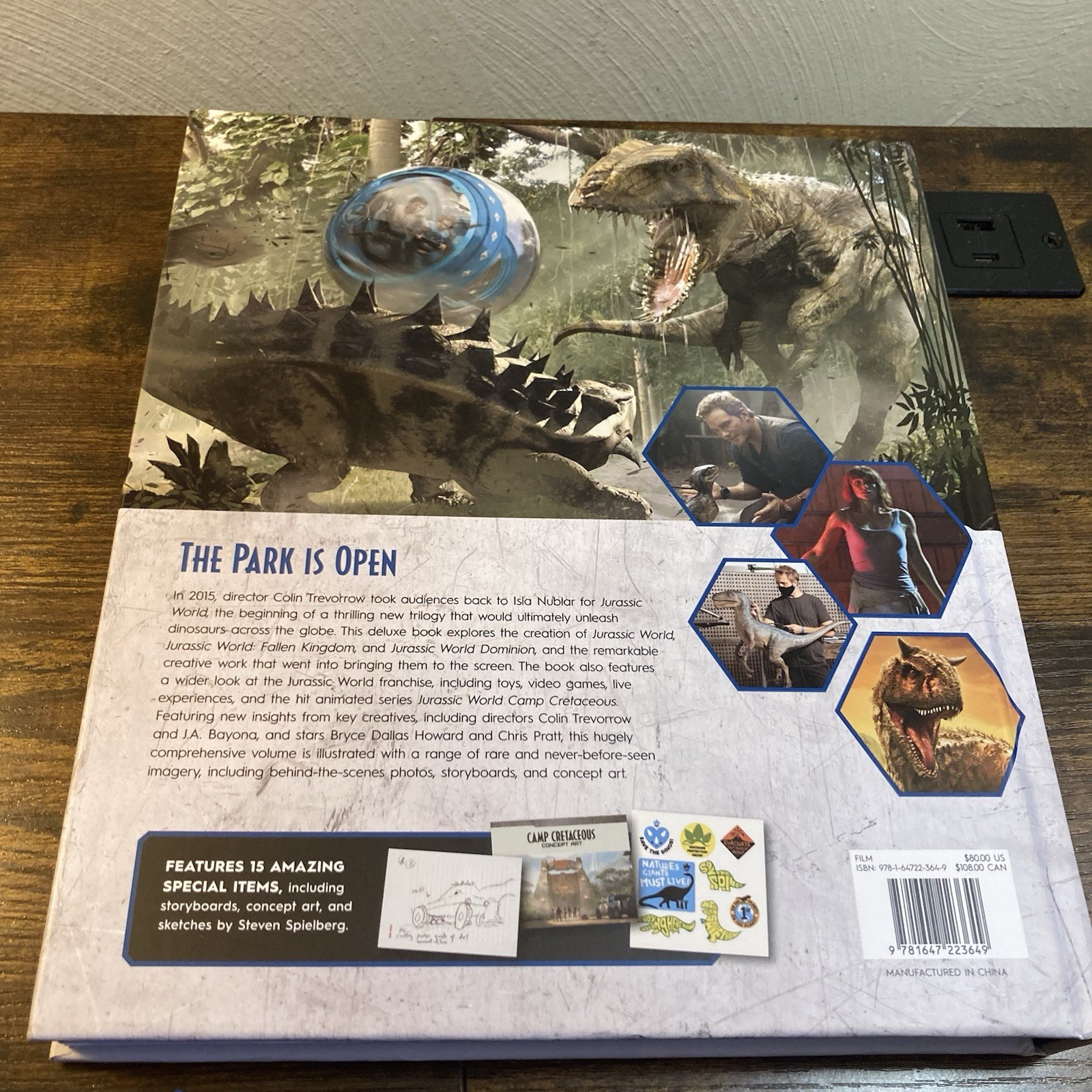 Jurassic World The Ultimate Visual History James Mottram Book BTS Concept Art