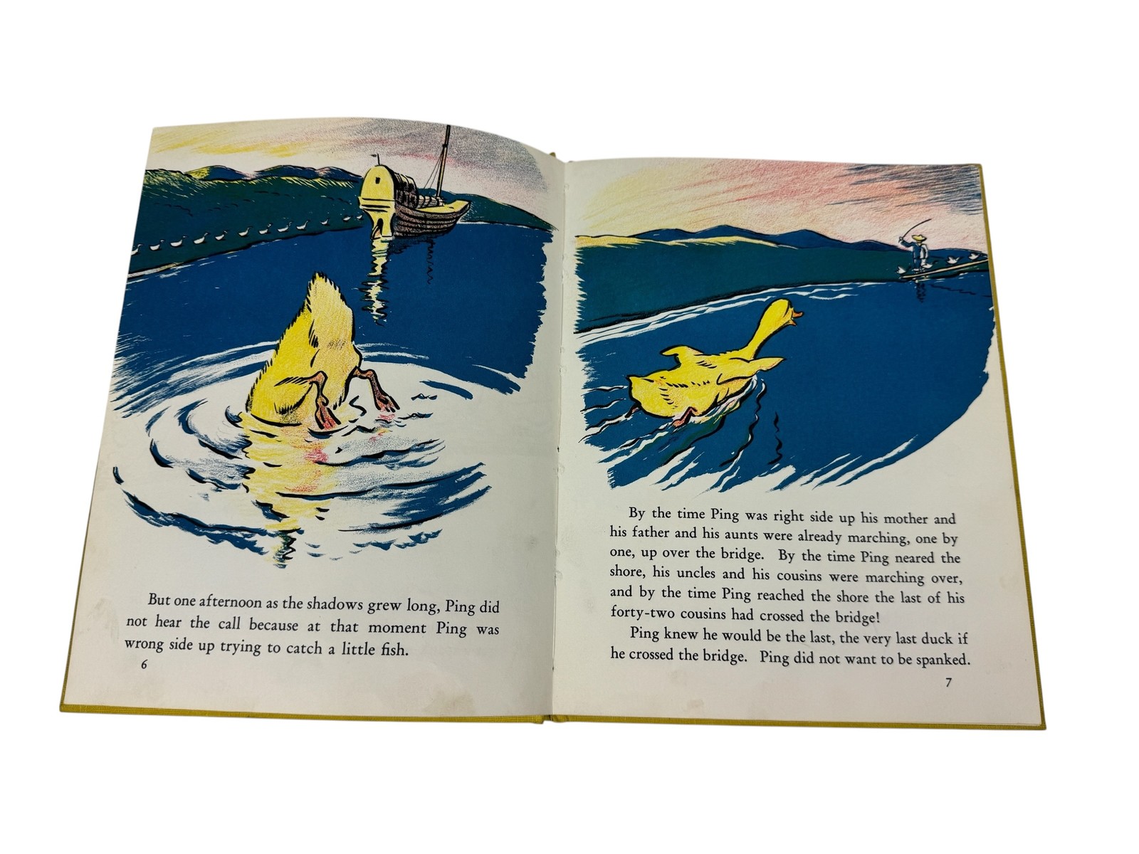 The Story About Ping by Marjorie Flack & Kurt Wiese 1969 Viking Press Hardcover