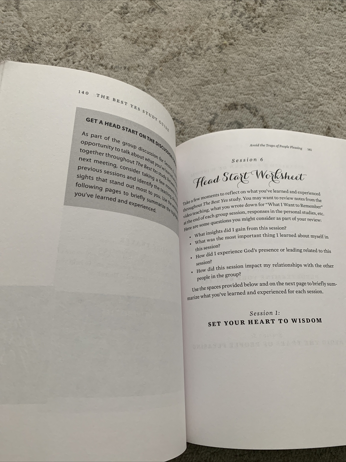 The Best Yes Study Guide by Lysa TerKeurst (2014, Trade Paperback)