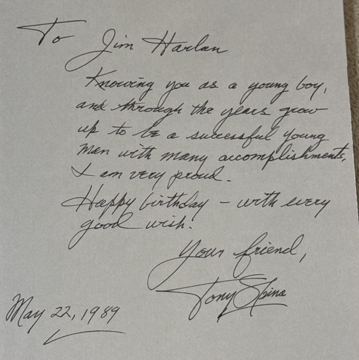 Tony Spina Chief Photographer Detroit Free Press 1988 1st Ed. Signed Inscription