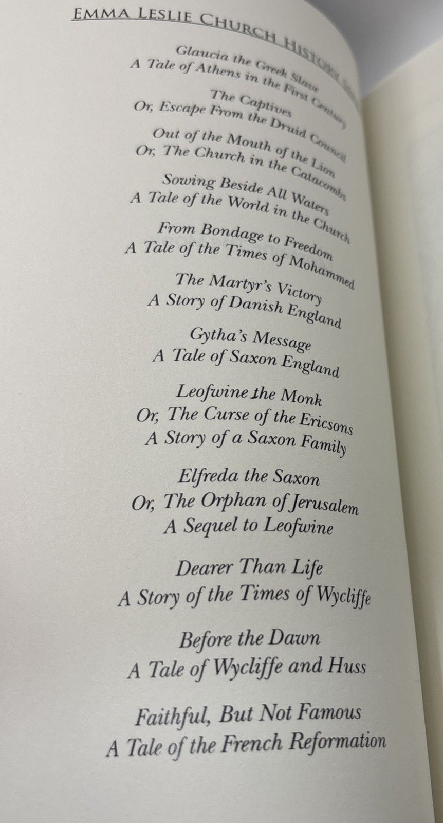 Leofwine the Monk: or The Curse Of the Ericsons, by Emma Lestlie