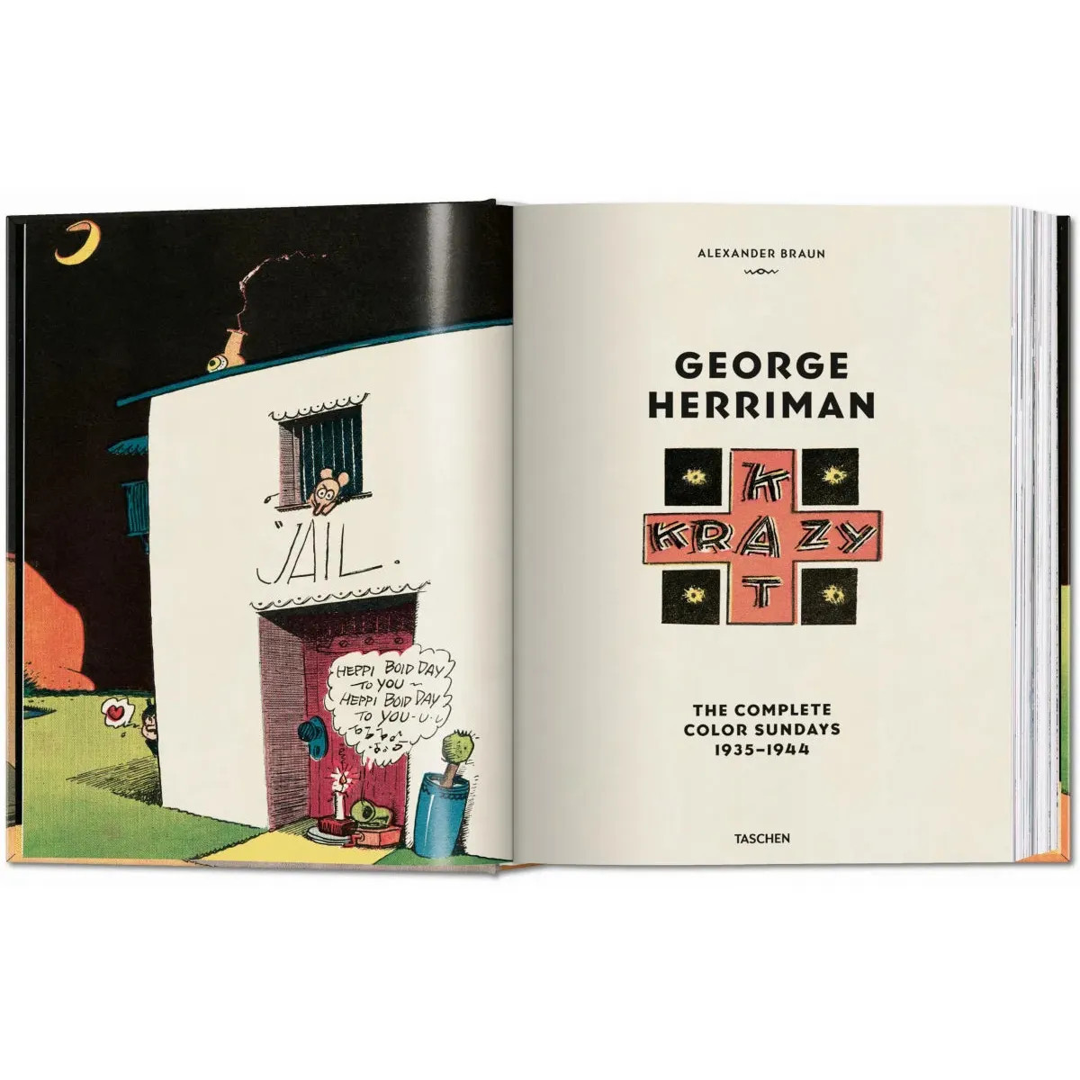 New in Box – George Herriman. Krazy Kat. The Complete Color Sundays 1935–1944 –