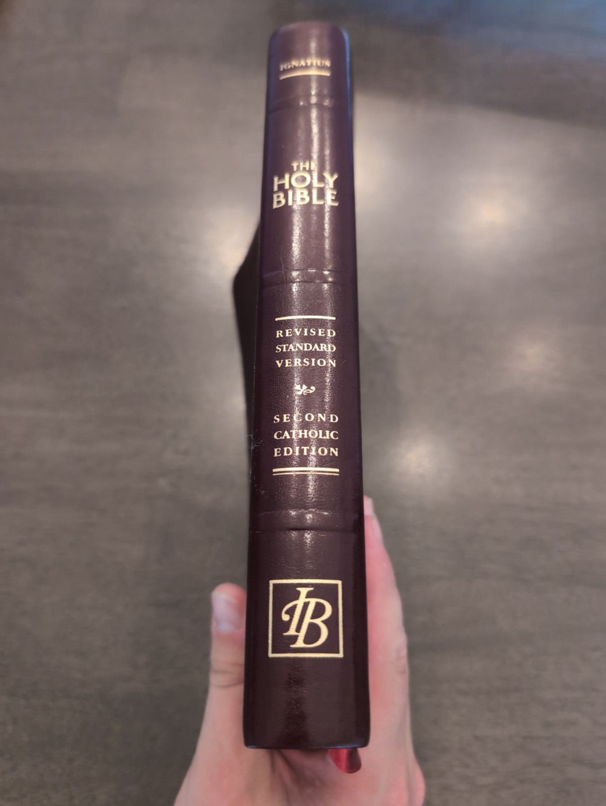 Ignatius Bible RSV2CE Leather Ignatius Press Catholic Bible
